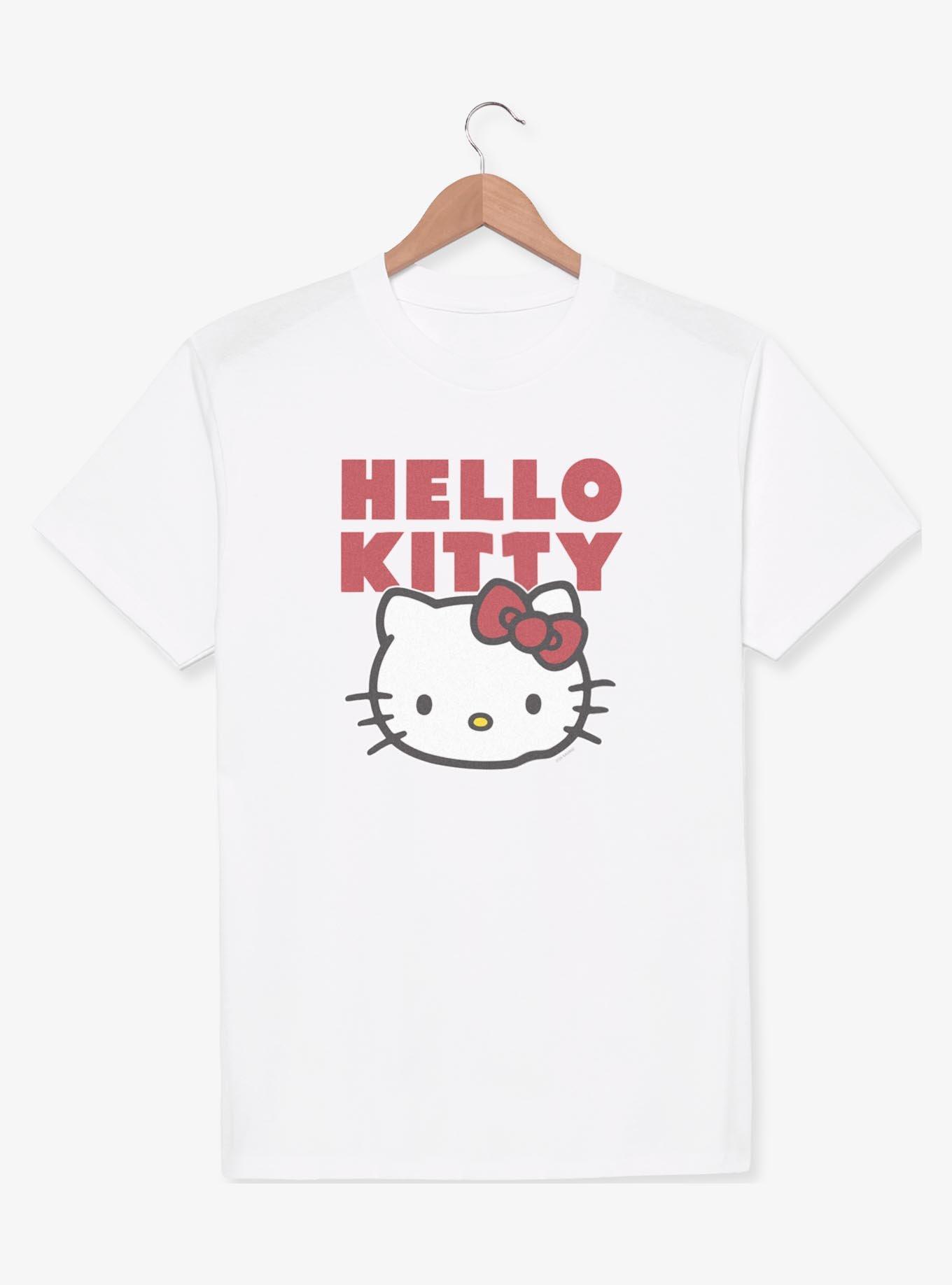 Sanrio Hello Kitty Block Hello Kitty T-Shirt, , hi-res