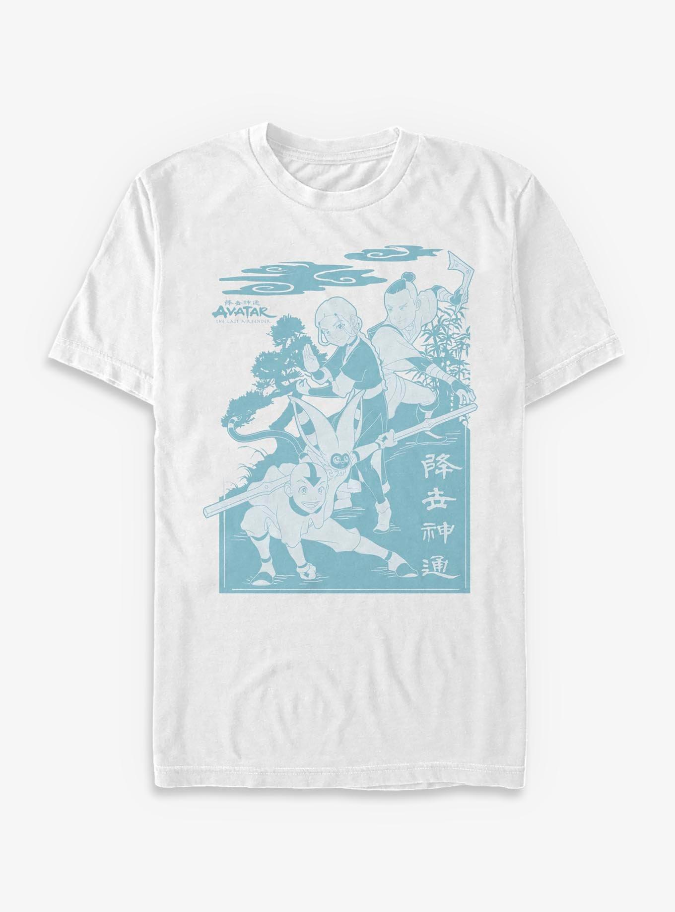 Avatar: The Last Airbender Trio Poster T-Shirt, , hi-res