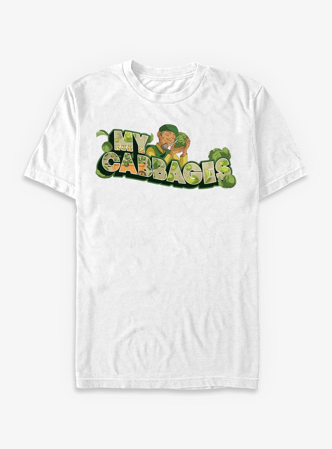 Avatar: The Last Airbender Cabbage Postcard T-Shirt, , hi-res