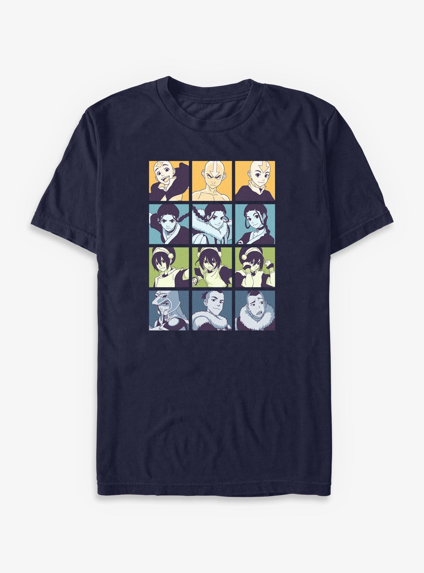 Avatar: The Last Airbender The Gang Boxes T-Shirt, , hi-res