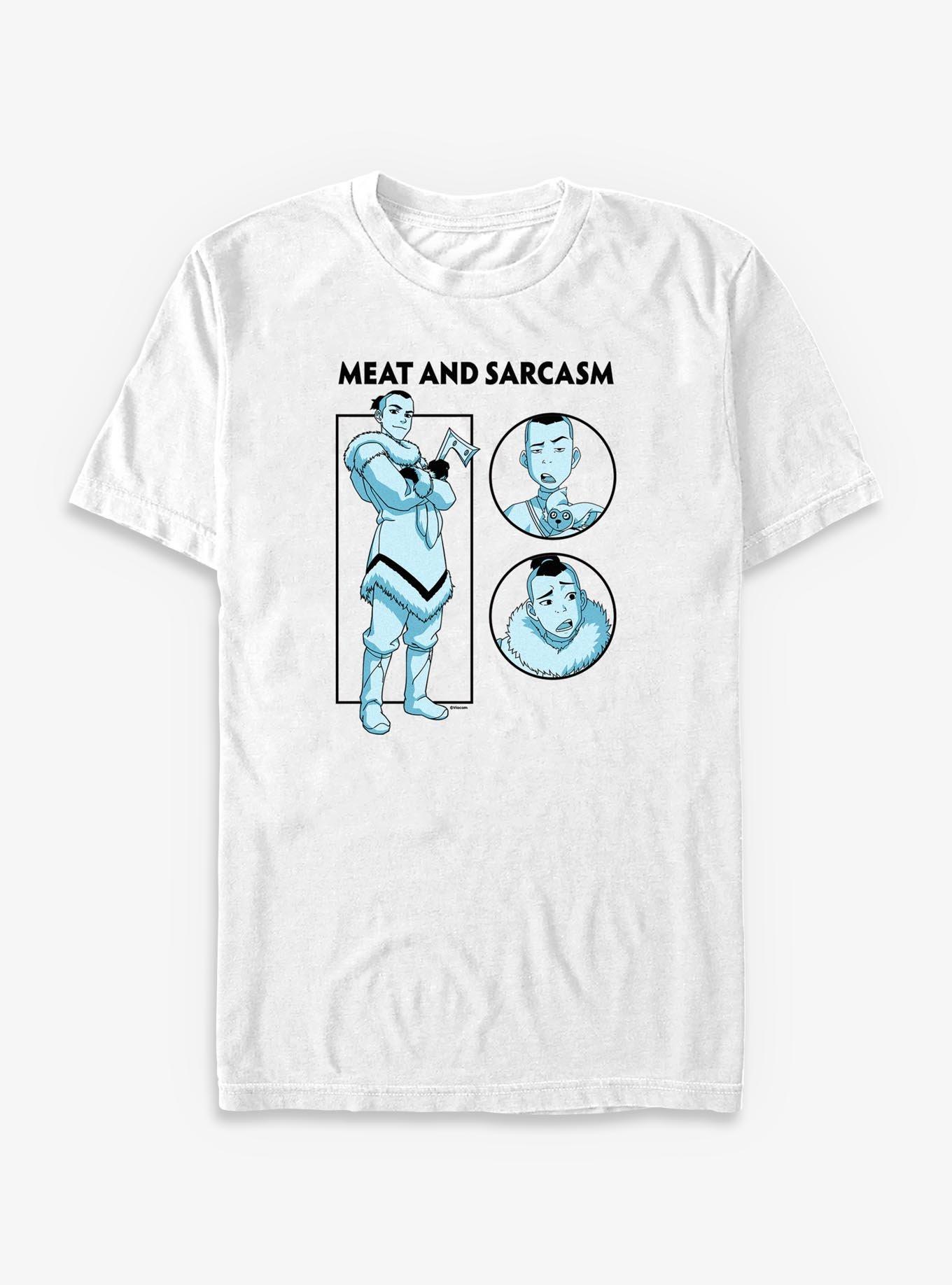 Avatar: The Last Airbender Meat And Sarcasm T-Shirt, , hi-res