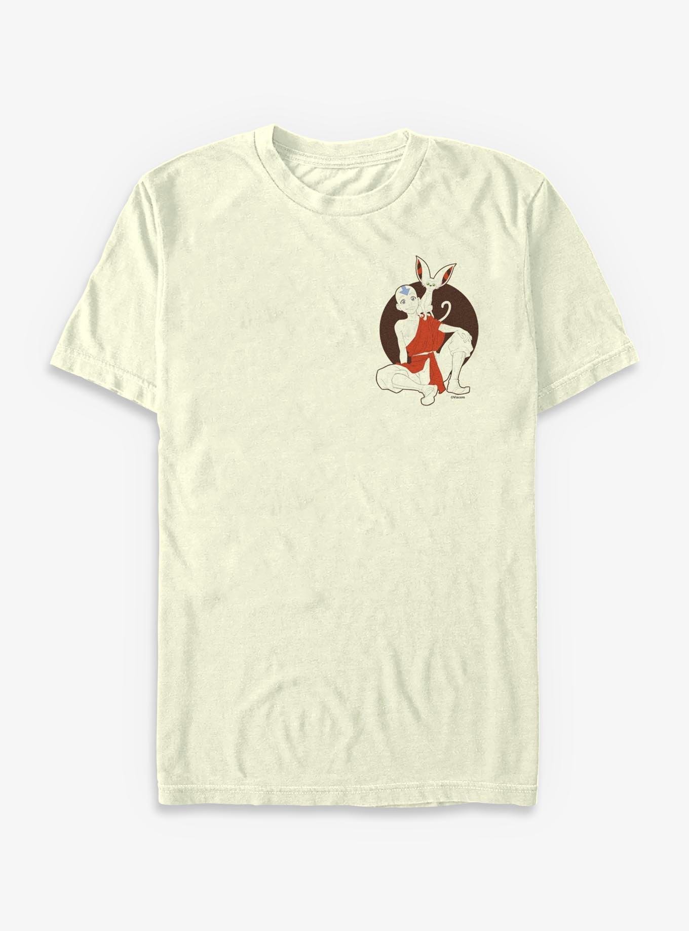 Avatar: The Last Airbender Aang Momo Pocket T-Shirt, , hi-res