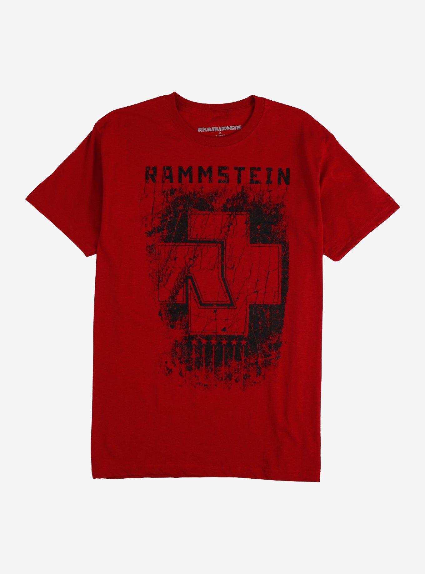 Rammstein Red Logo T-Shirt