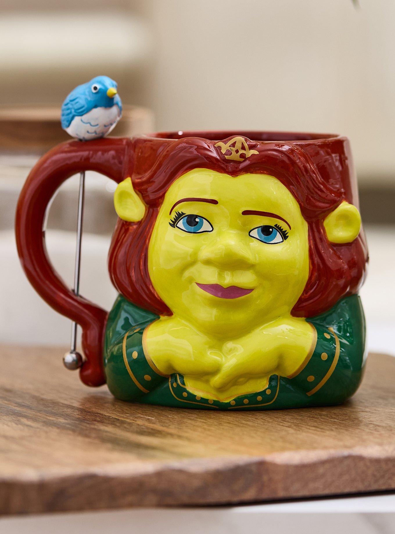 DreamWorks Shrek Fiona Figural Mug with Stirrer