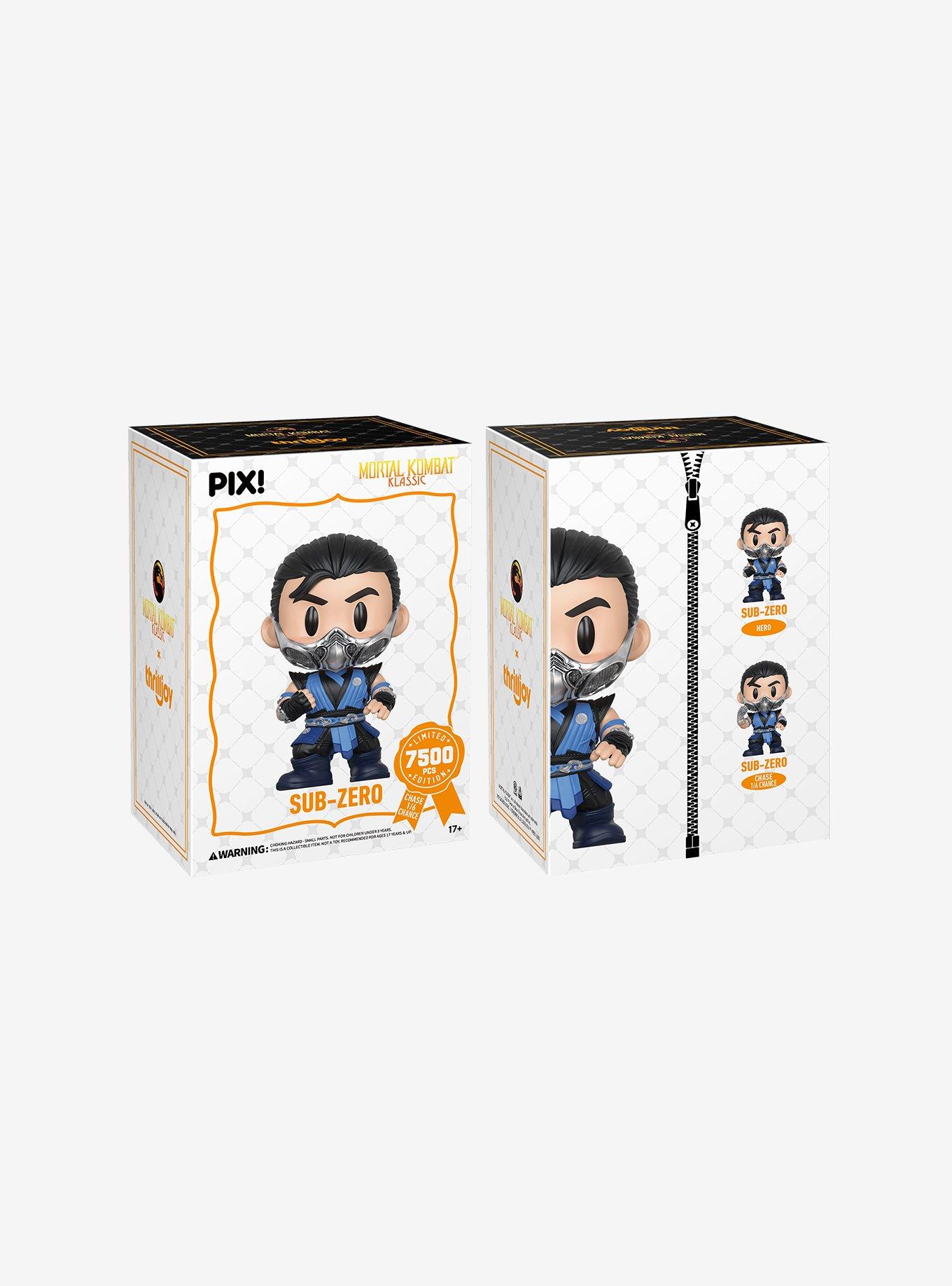 Thrilljoy Mortal Kombat Klassic Pix! Sub-Zero Vinyl Figure