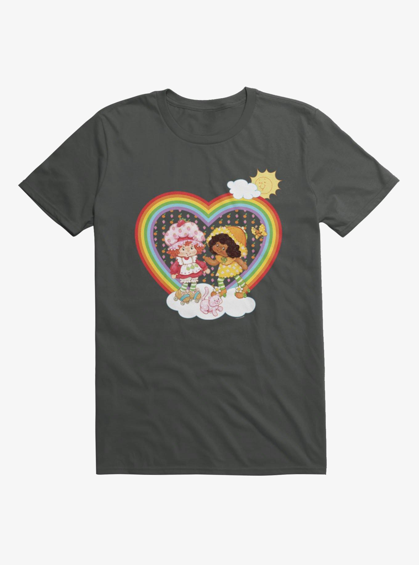 Strawberry Shortcake Rainbow Heart Orange Blossom T-Shirt, , hi-res