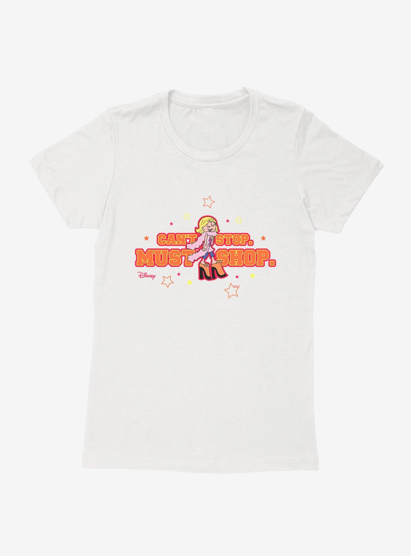 Disney Lizzie McGuire Can't Stop Must Shop Womens T-Shirt, , hi-res