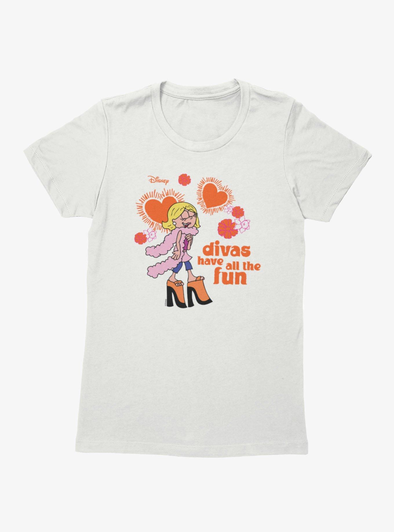 Disney Lizzie McGuire Divas Have All The Fun Womens T-Shirt, , hi-res