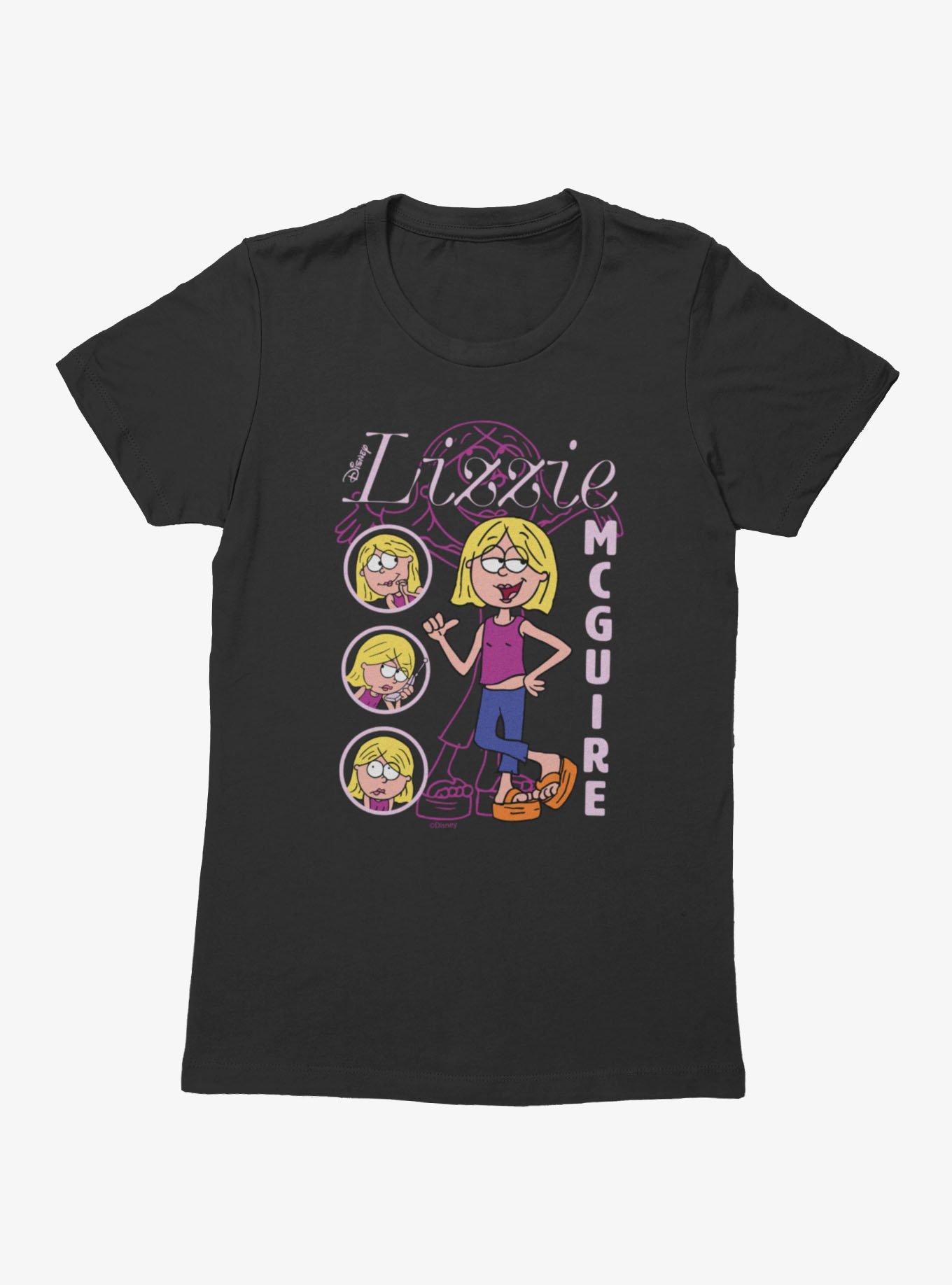Disney Lizzie McGuire That?s Me Circle Of Emotions Womens T-Shirt, , hi-res