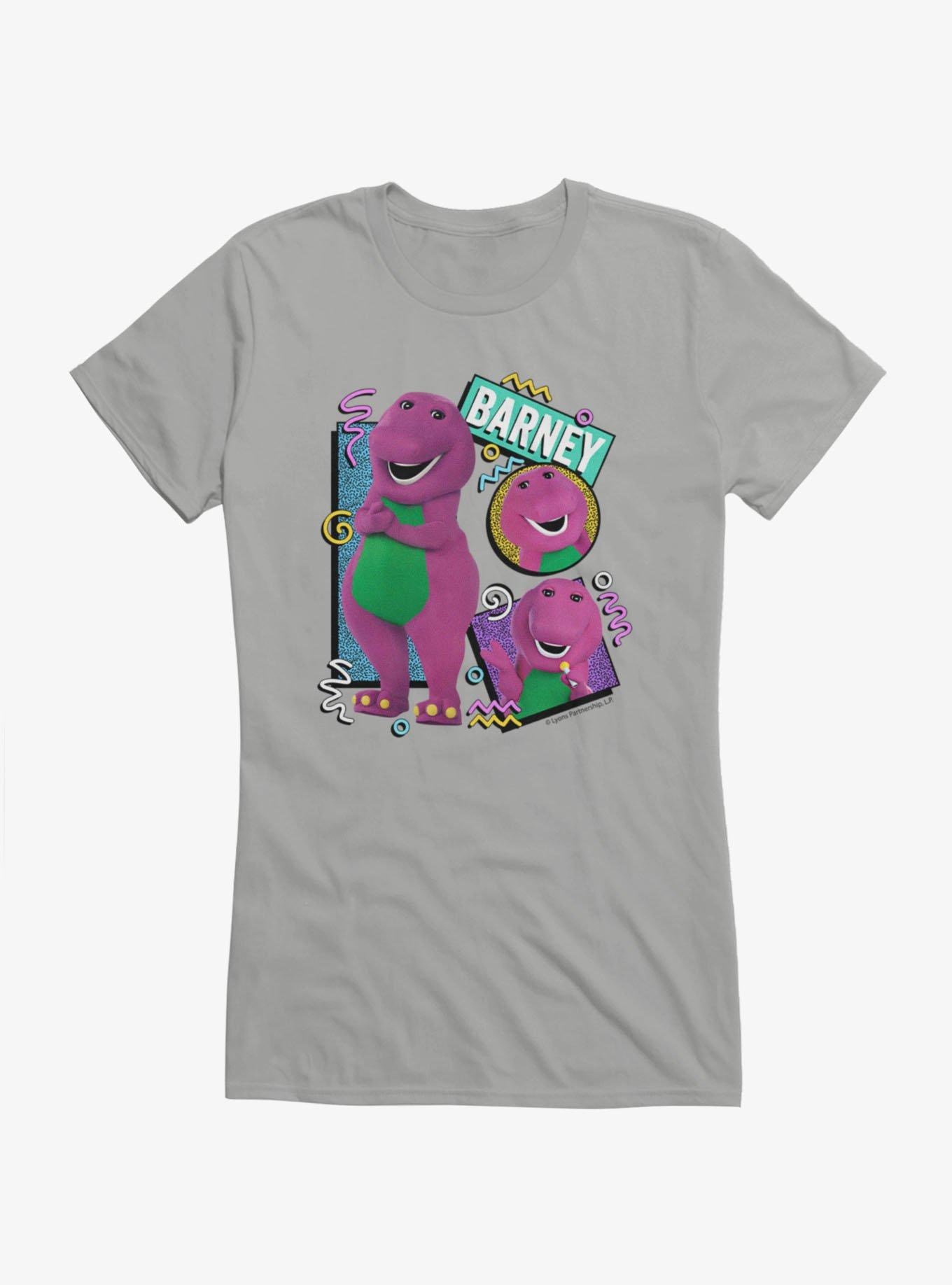 Barney 90s Squiggles Collage Girls T-Shirt, , hi-res