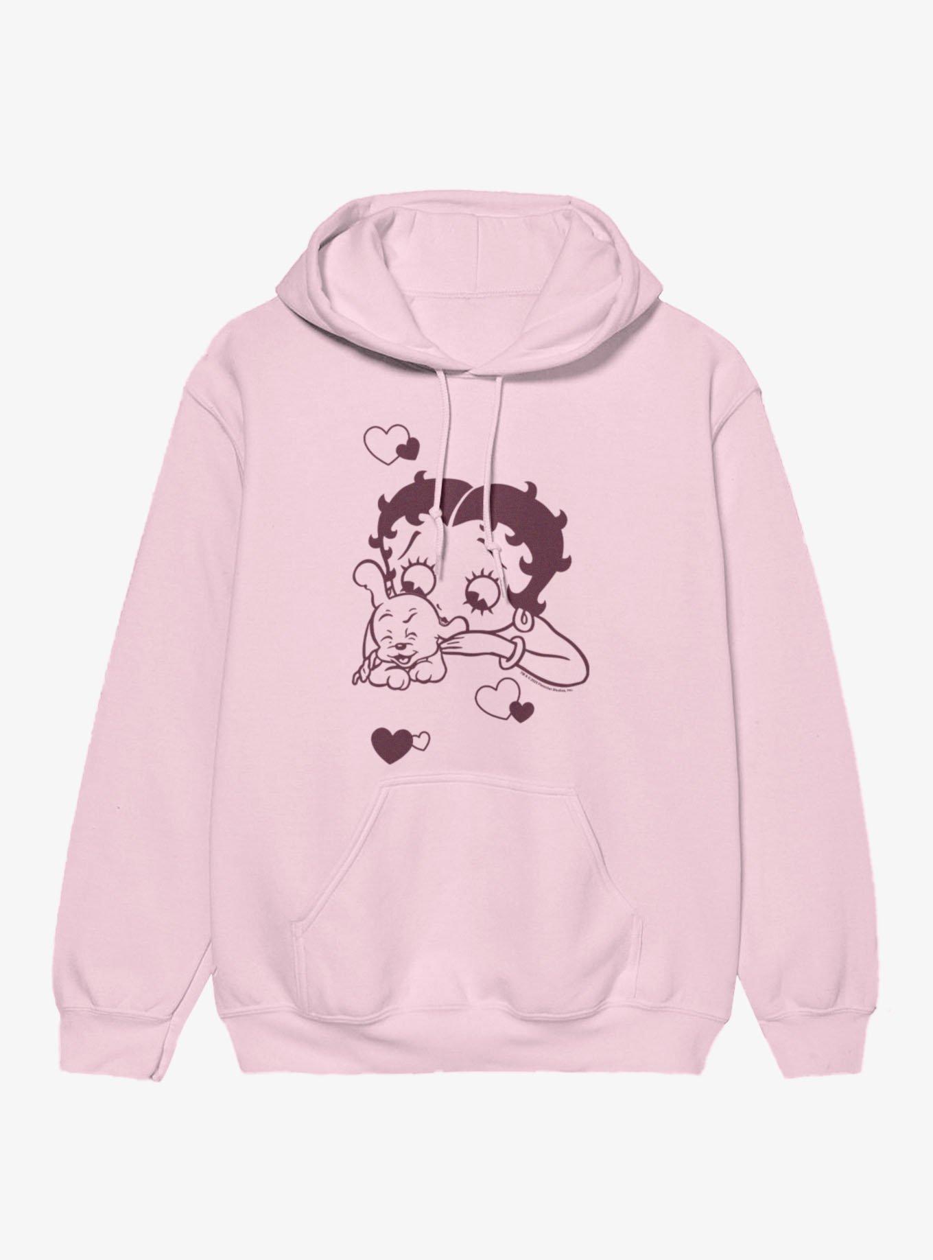 Betty Boop Doggie Smooches Hoodie, , hi-res
