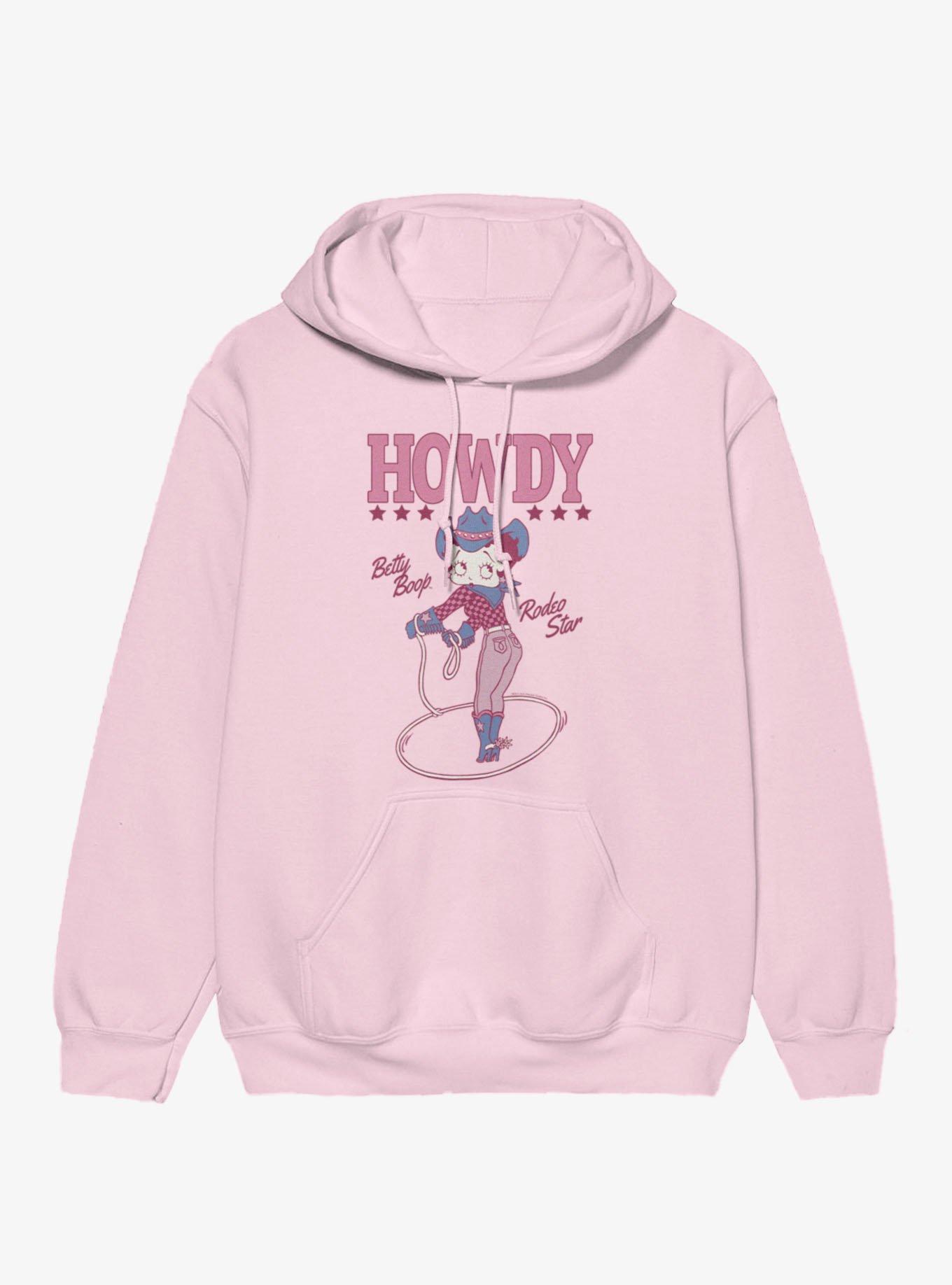 Betty Boop Howdy Rodeo Star Lasso Hoodie, , hi-res