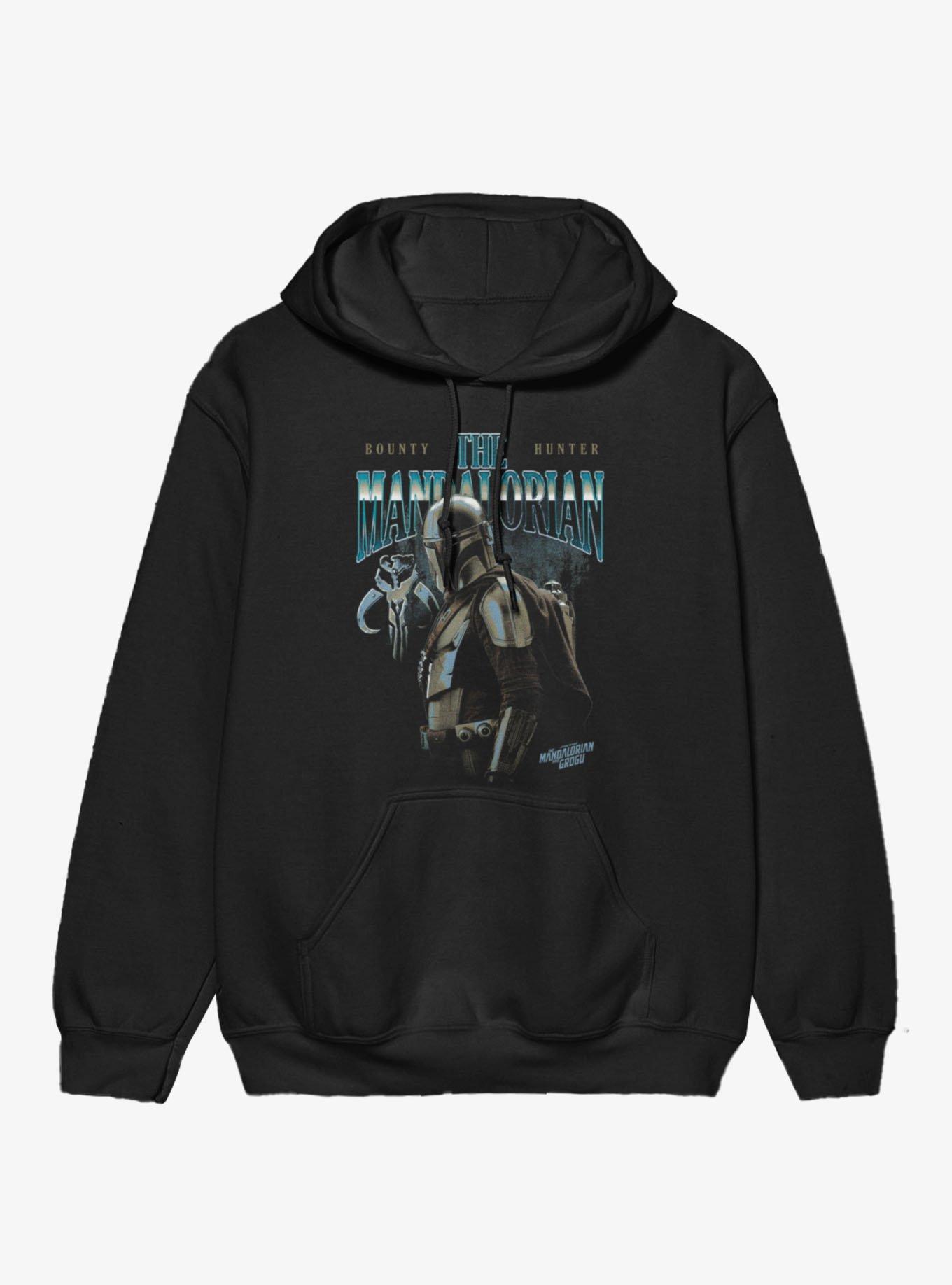 Star Wars The Mandalorian And Grogu Movie Bounty Hunter Grunge Hoodie, , hi-res