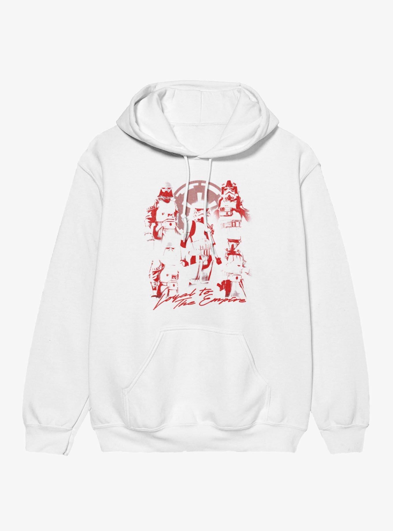 Star Wars The Mandalorian And Grogu Movie Loyal To The Empire Trooper Red Hoodie, , hi-res