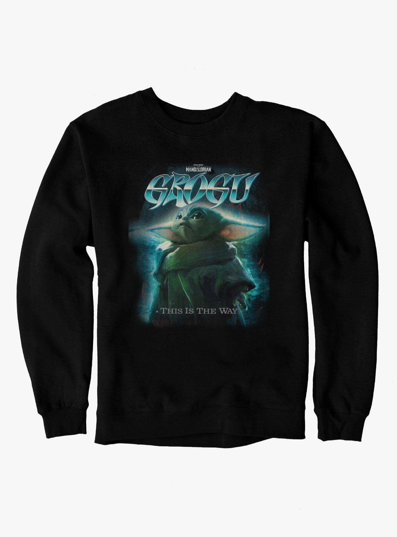 Star Wars The Mandalorian Grogu This Is The Way Mystic Glow Sweatshirt, , hi-res