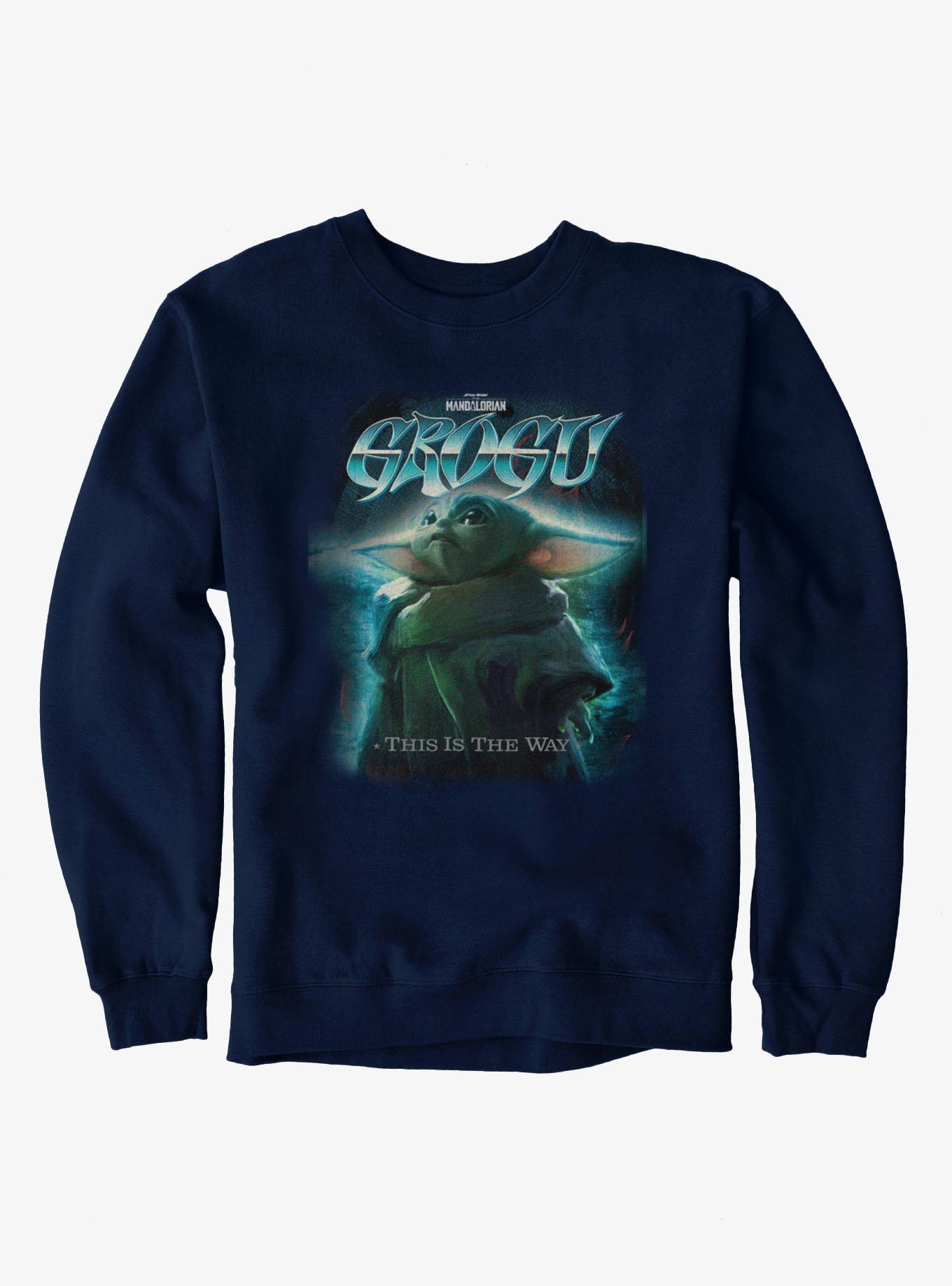Star Wars The Mandalorian Grogu This Is The Way Mystic Glow Sweatshirt, , hi-res