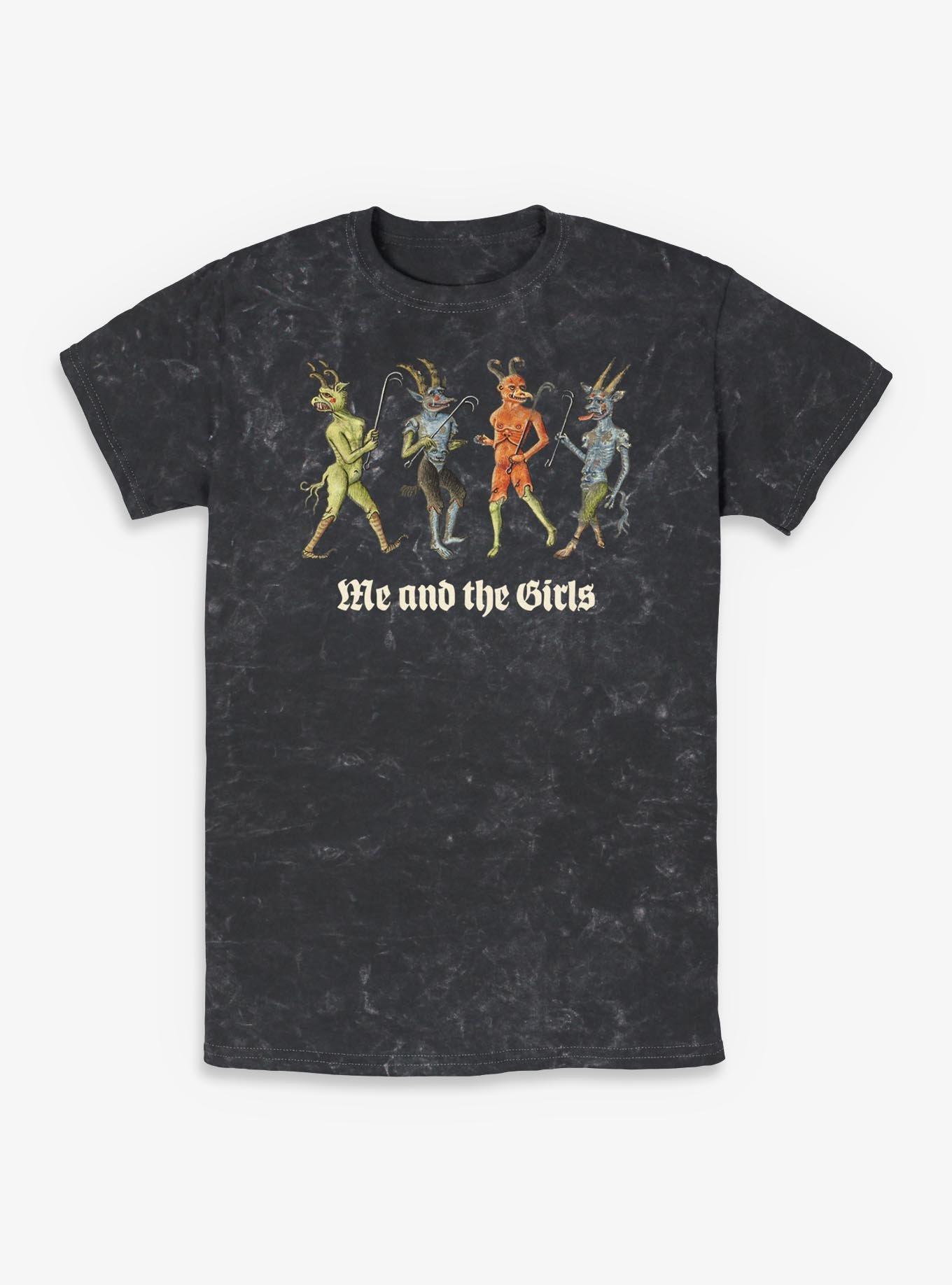 Me And The Girls Demons Mineral Wash T-Shirt BoxLunch Exclusive
