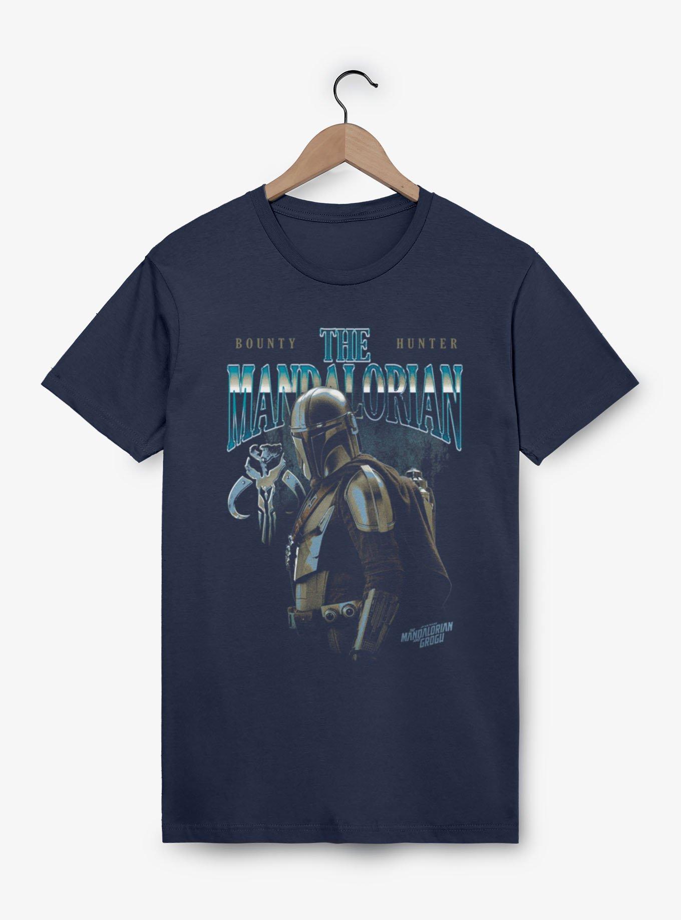 Star Wars The Mandalorian And Grogu Movie Bounty Hunter Grunge T-Shirt