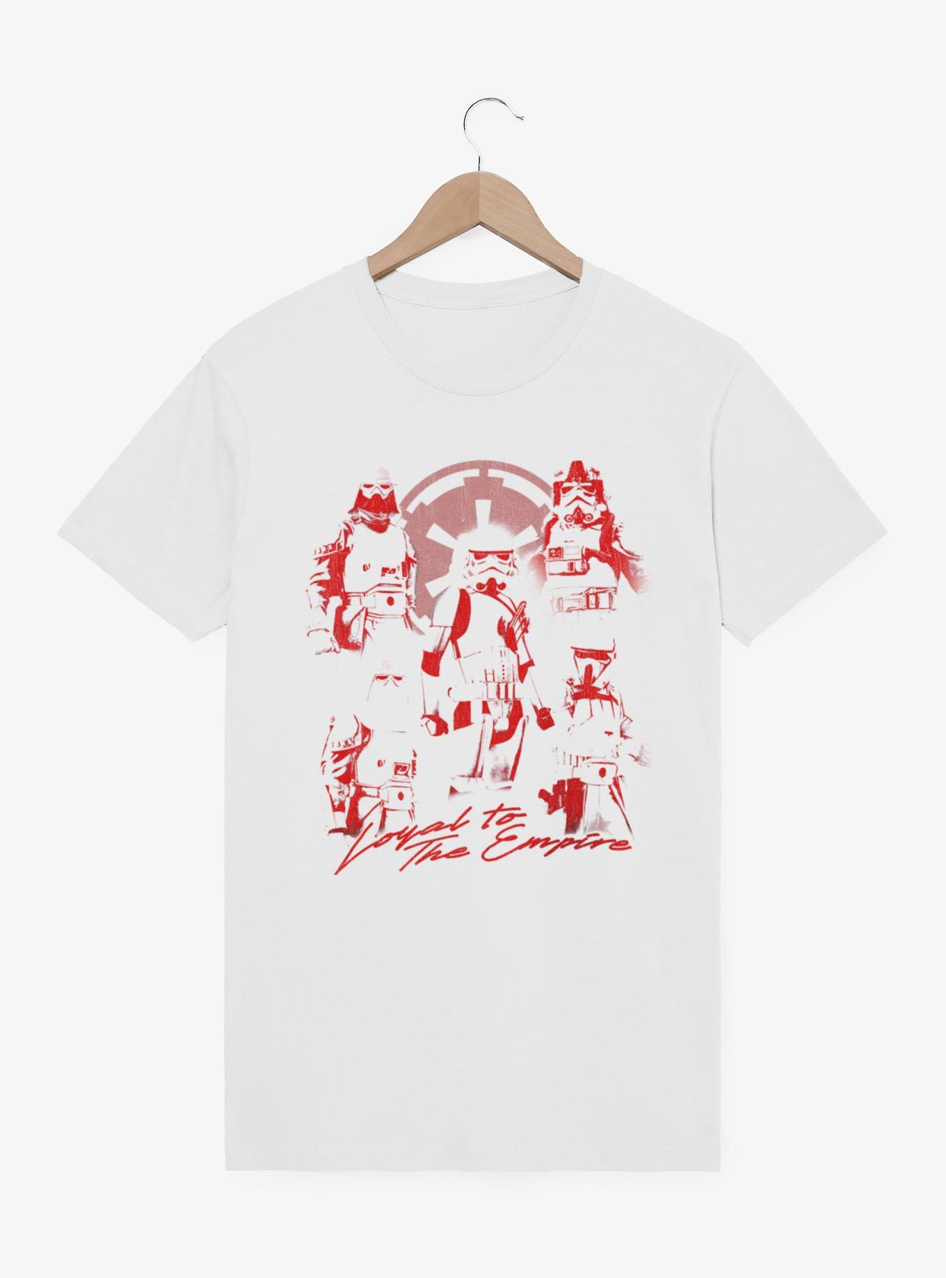 Star Wars The Mandalorian And Grogu Movie Loyal To The Empire Trooper Red T-Shirt, , hi-res