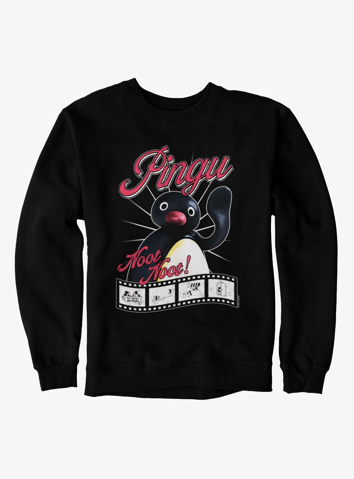 Pingu Old Cinema Wave Noot Sweatshirt, , hi-res