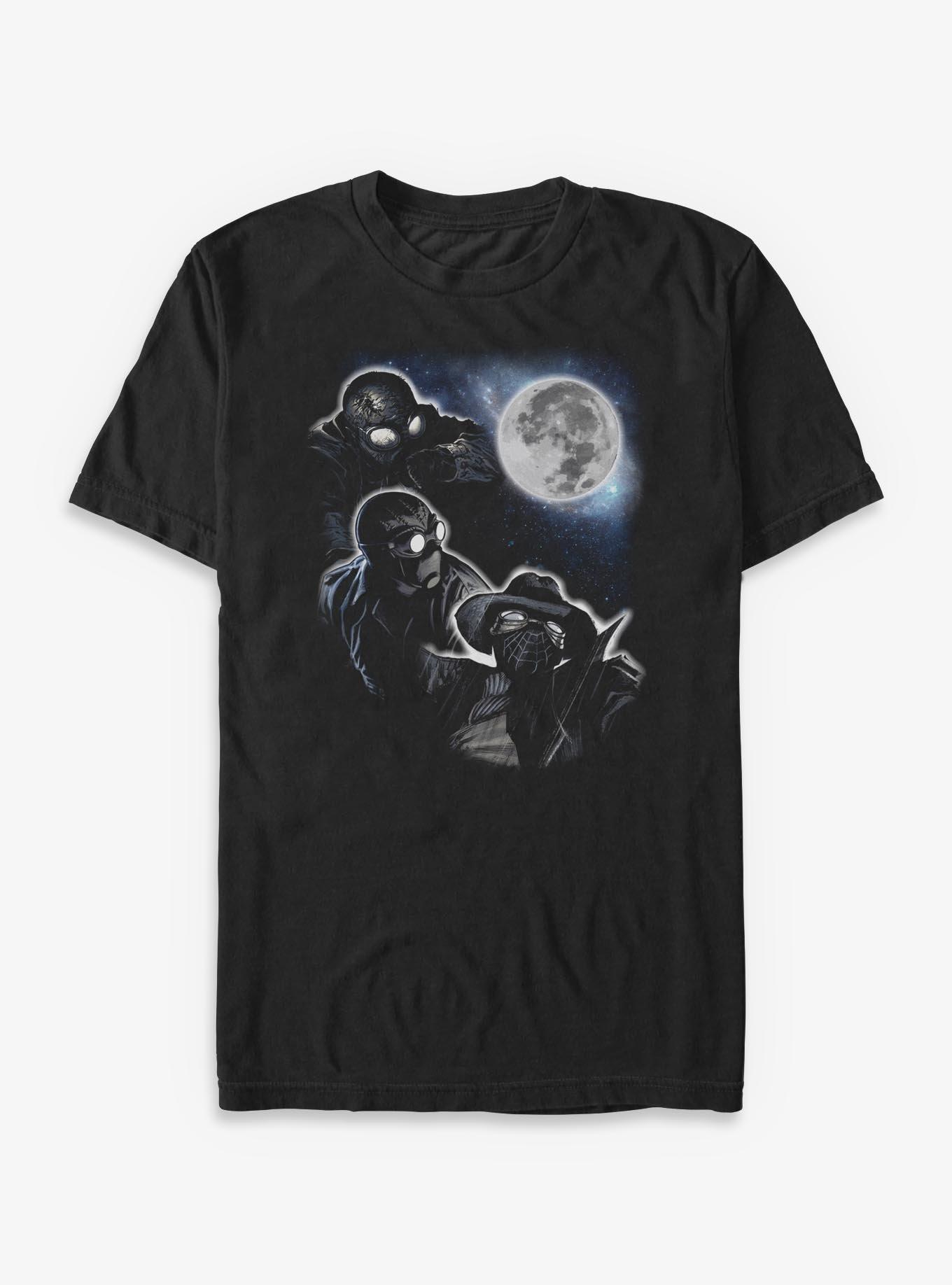 Marvel Spider-Man Noir Moon Big & Tall T-Shirt, , hi-res
