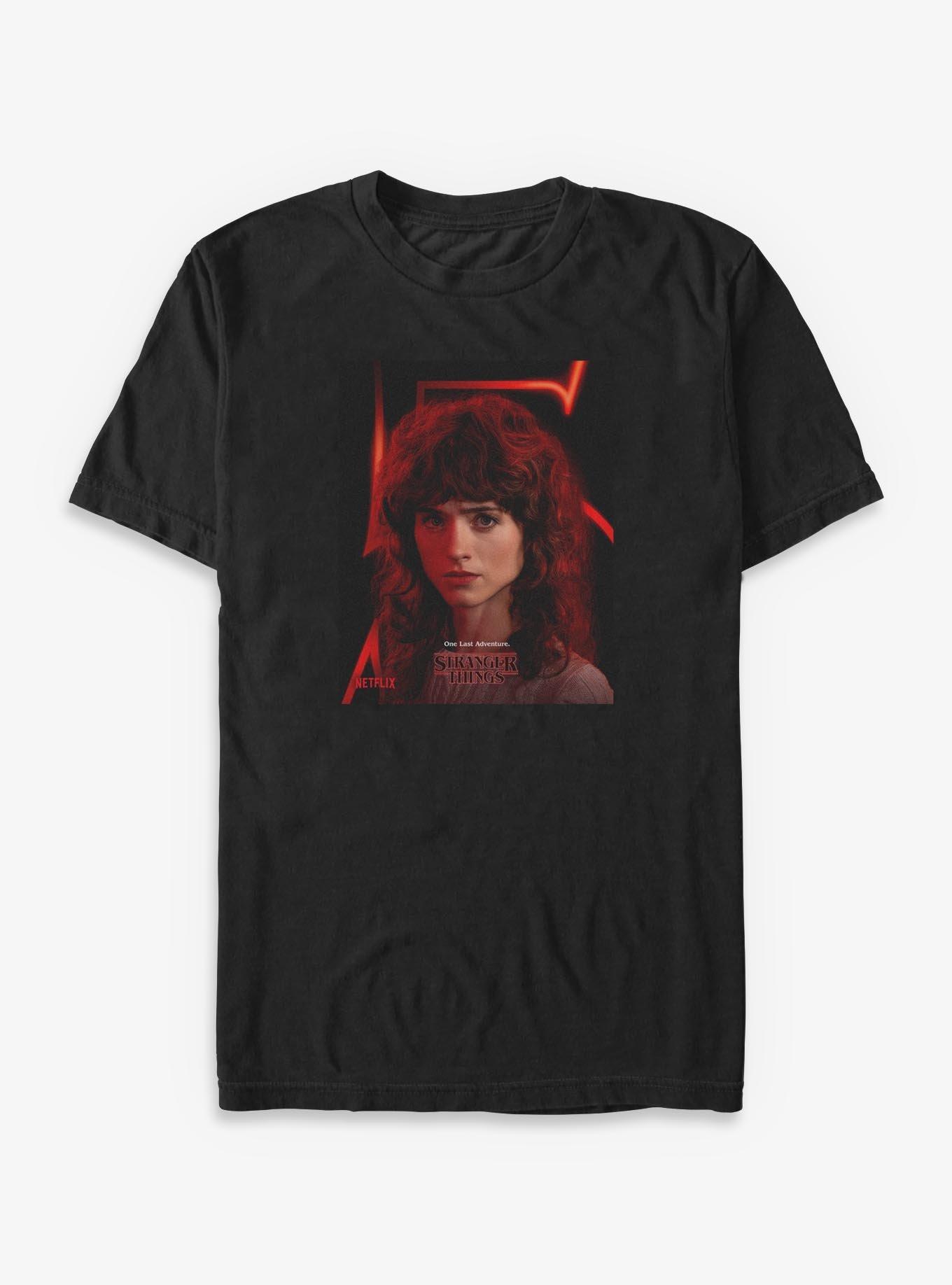 Stranger Things 5 Nancy Poster Big & Tall T-Shirt, , hi-res