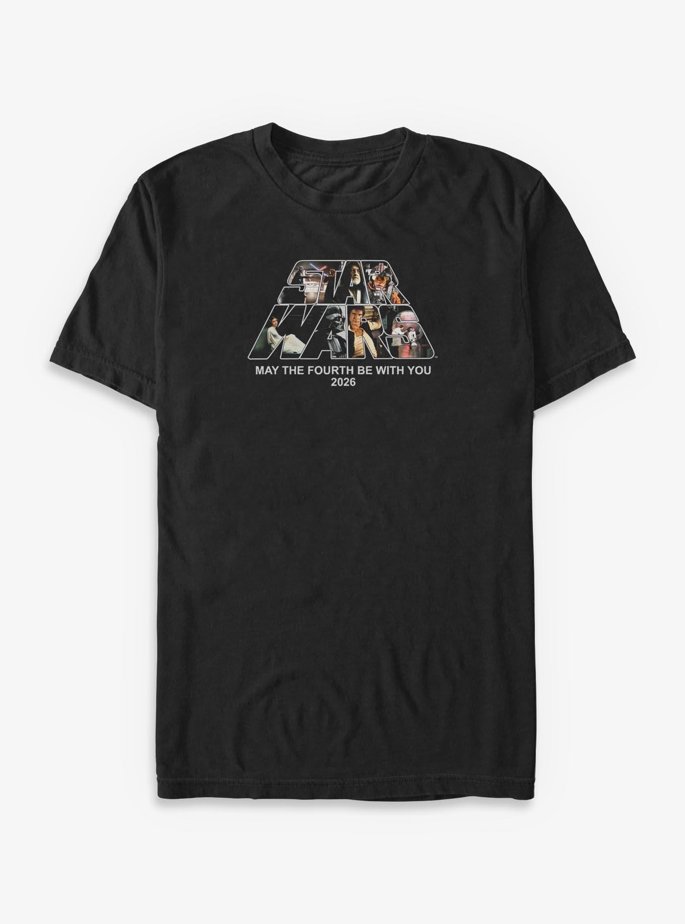 Star Wars May The Fourth Be With You 2026 Big & Tall T-Shirt