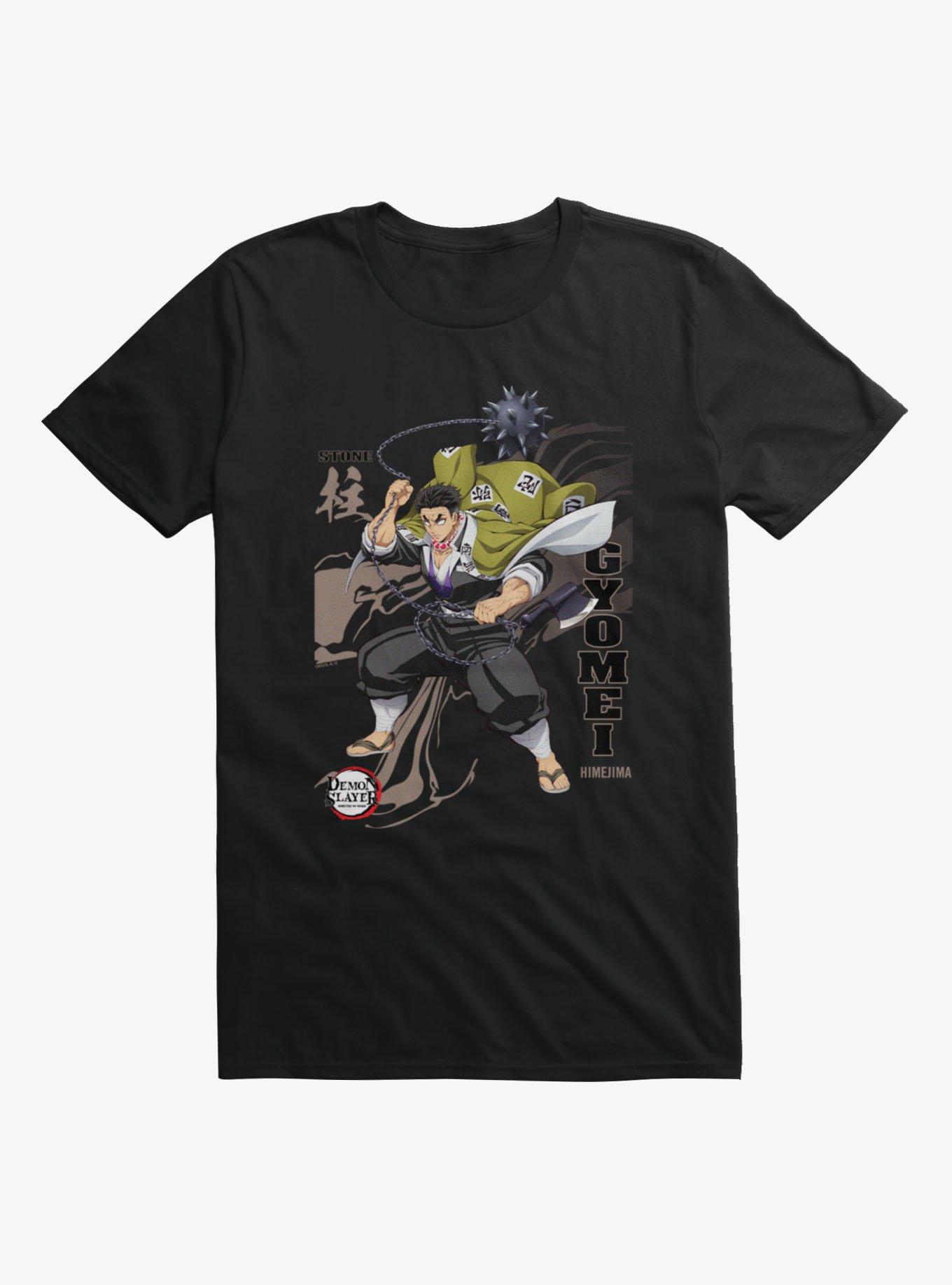 Demon Slayer Infinity Castle Gyomei Stone Wave T-Shirt, , hi-res
