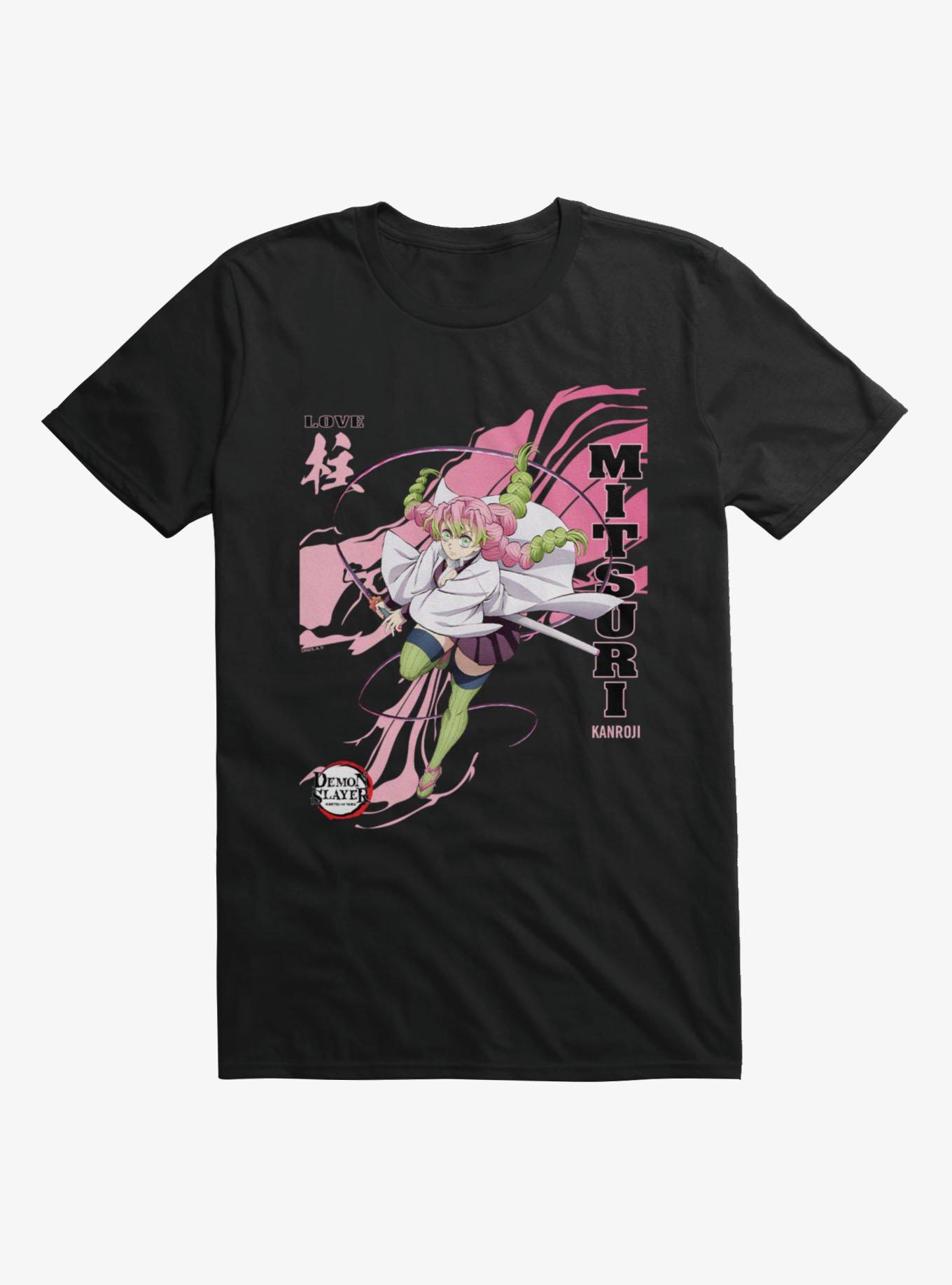 Demon Slayer Infinity Castle Mitsuri Love Wave T-Shirt, , hi-res