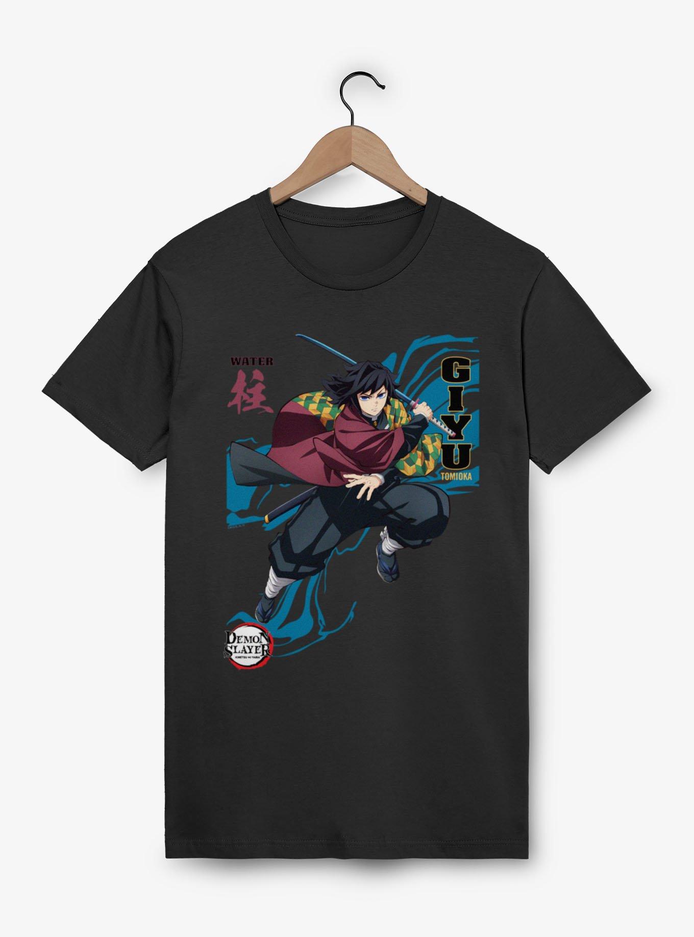 Demon Slayer Infinity Castle Giyu Water Wave T-Shirt, , hi-res