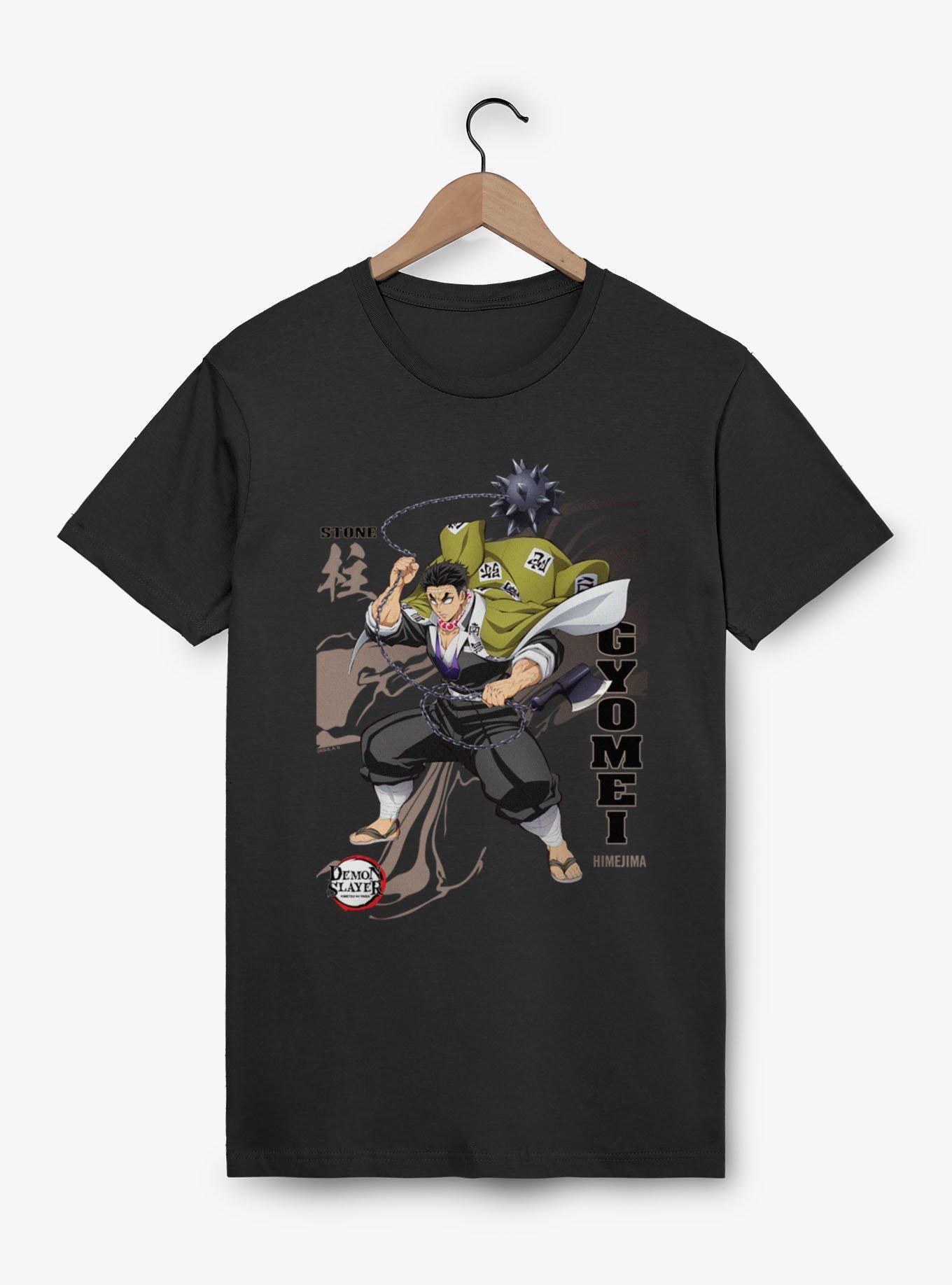 Demon Slayer Infinity Castle Gyomei Stone Wave T-Shirt, , hi-res