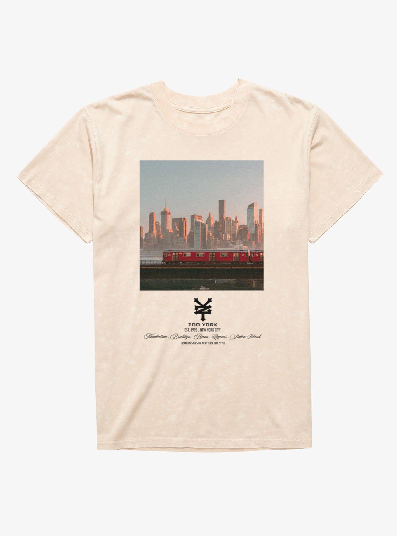 Zoo York New York Cityscape Mineral Wash T-Shirt, , hi-res