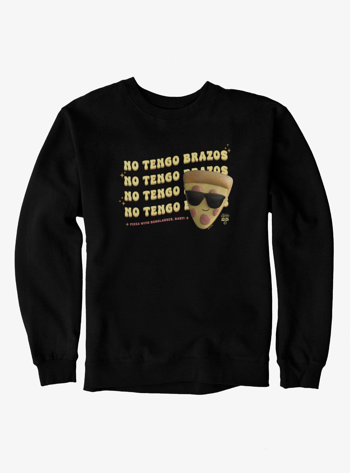 Disney Pixar Toy Story 5 No Tengo Brazo Stack Pizza With Sunglasses Sweatshirt, , hi-res