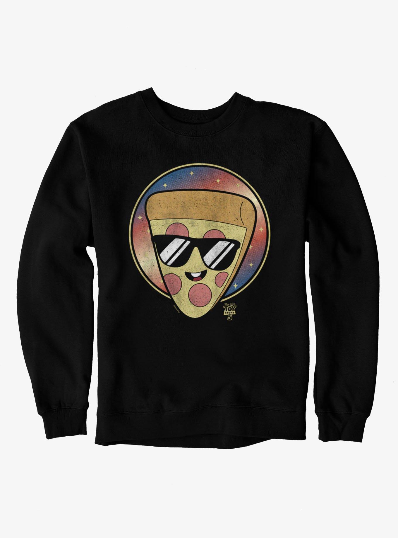 Disney Pixar Toy Story 5 Pizza In Stars Circle Badge Sweatshirt, , hi-res view 1
