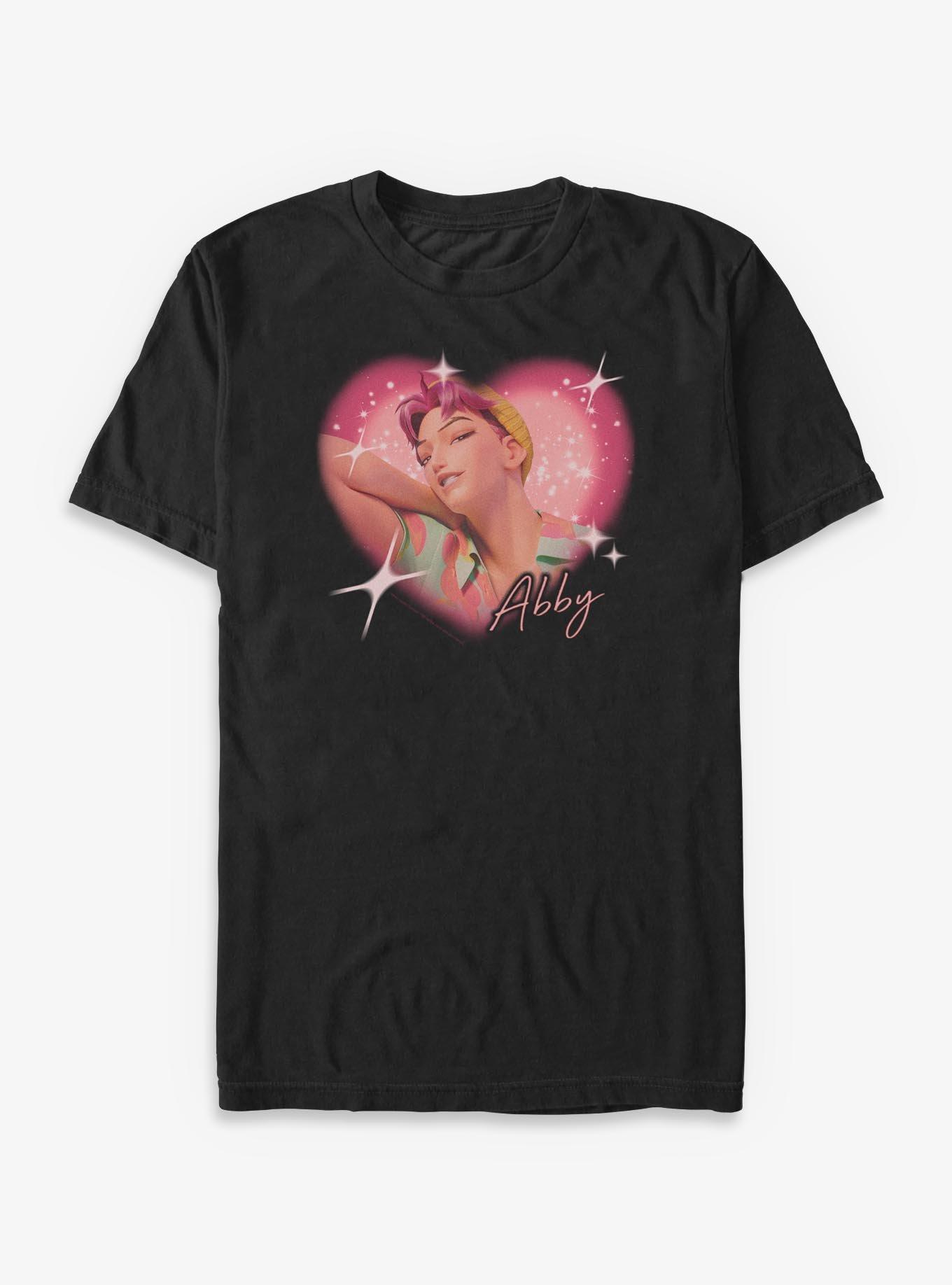 KPop Demon Hunters Saja Boys Abby Heart Big & Tall T-Shirt, , hi-res