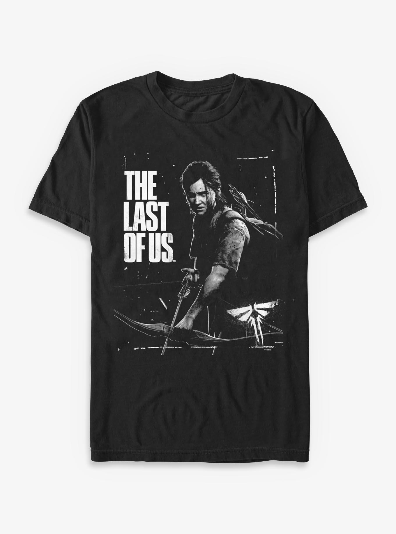 The Last Of Us Last Ellie Archer Big & Tall T-Shirt - BLACK | BoxLunch