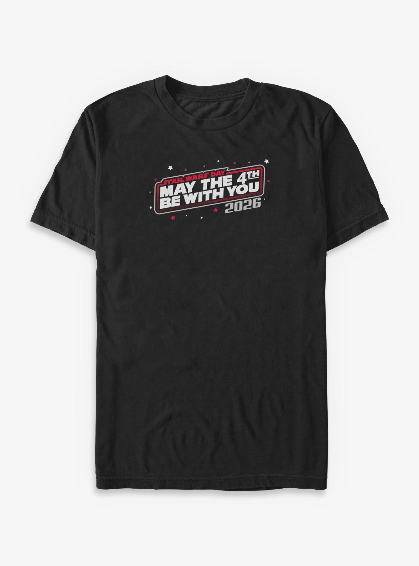 Star Wars Day May The 4th Be With You 2026 Big & Tall T-Shirt