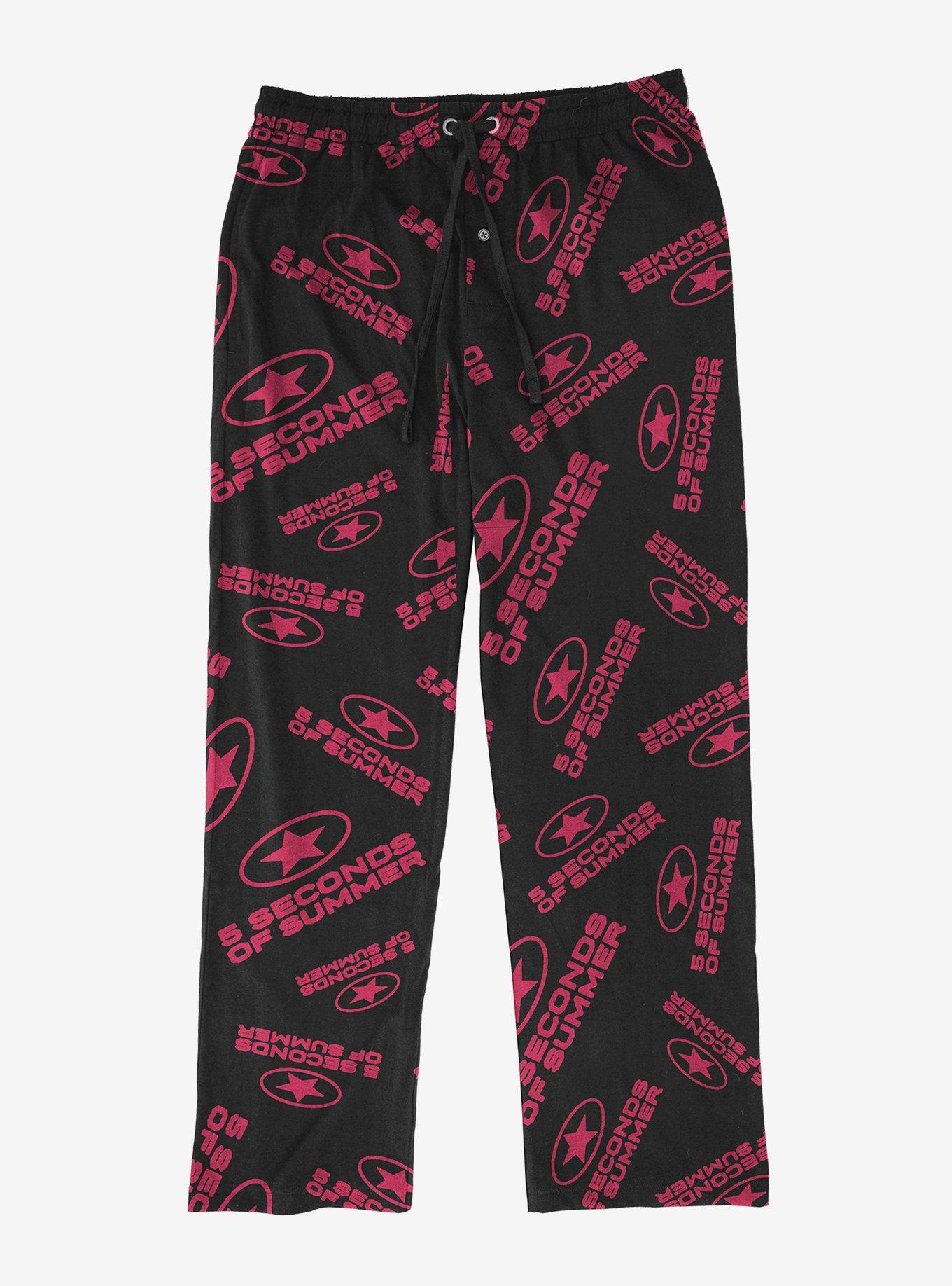 5 Seconds Of Summer Logo Pajama Pants, , hi-res