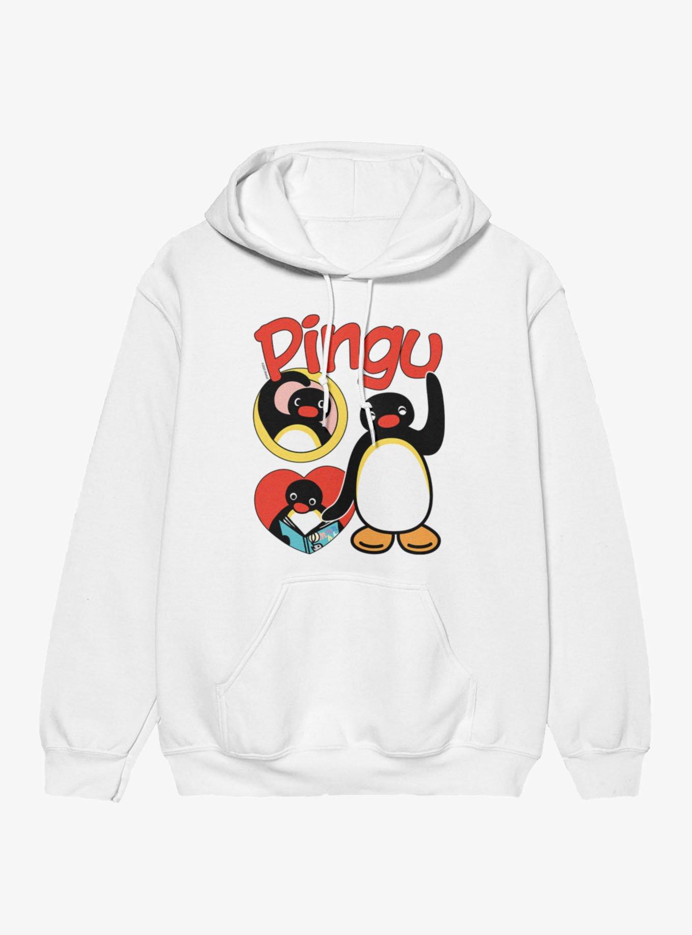 Pingu Heart Happy Hoodie, , hi-res