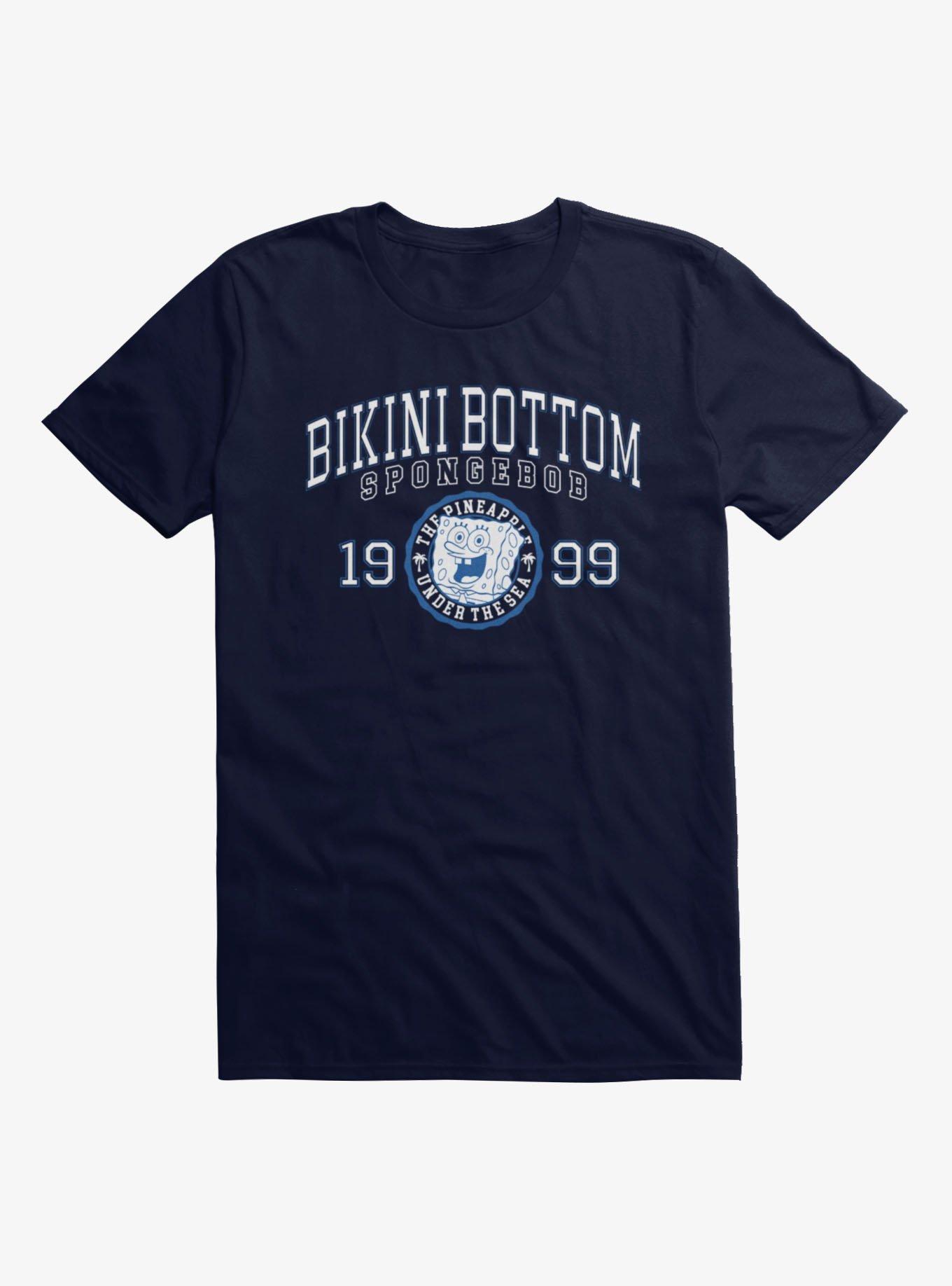 SpongeBob SquarePants Bikini Bottom 99 Collegiate T-Shirt, , hi-res