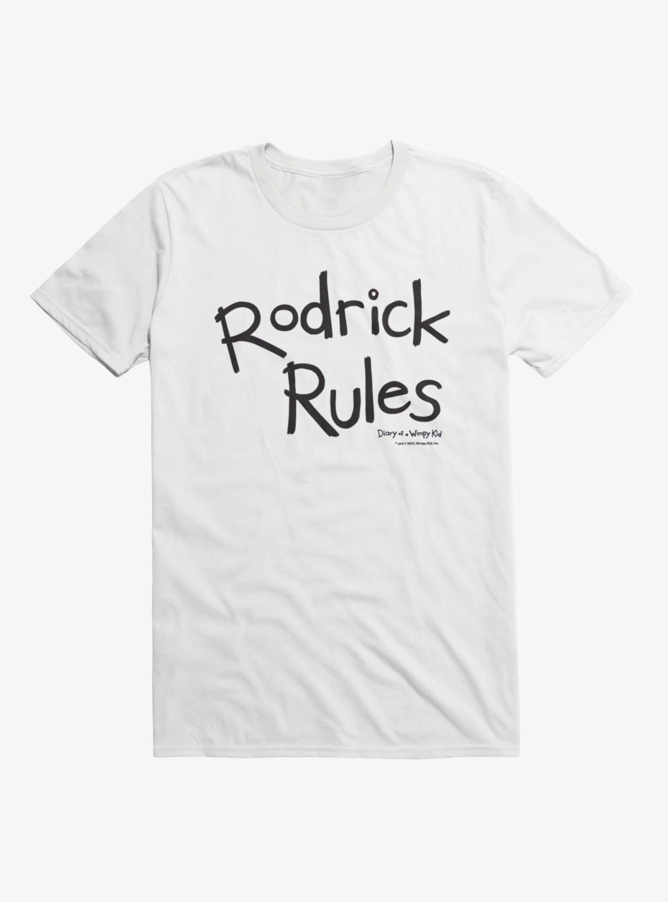 Diary of a Wimpy Kid Rodrick Rules Text T-Shirt