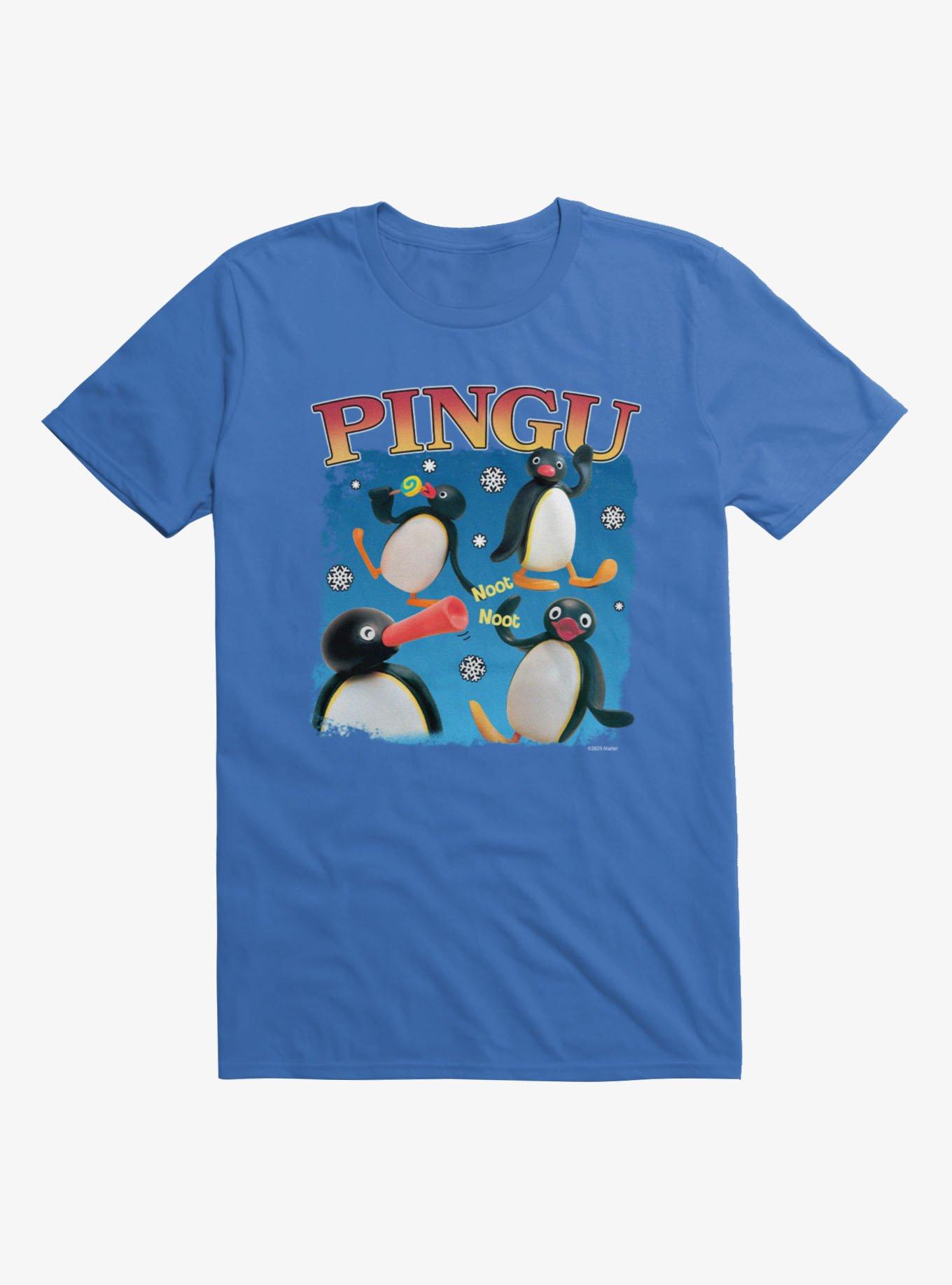 Pingu Noot Noot Snowflakes T-Shirt, , hi-res
