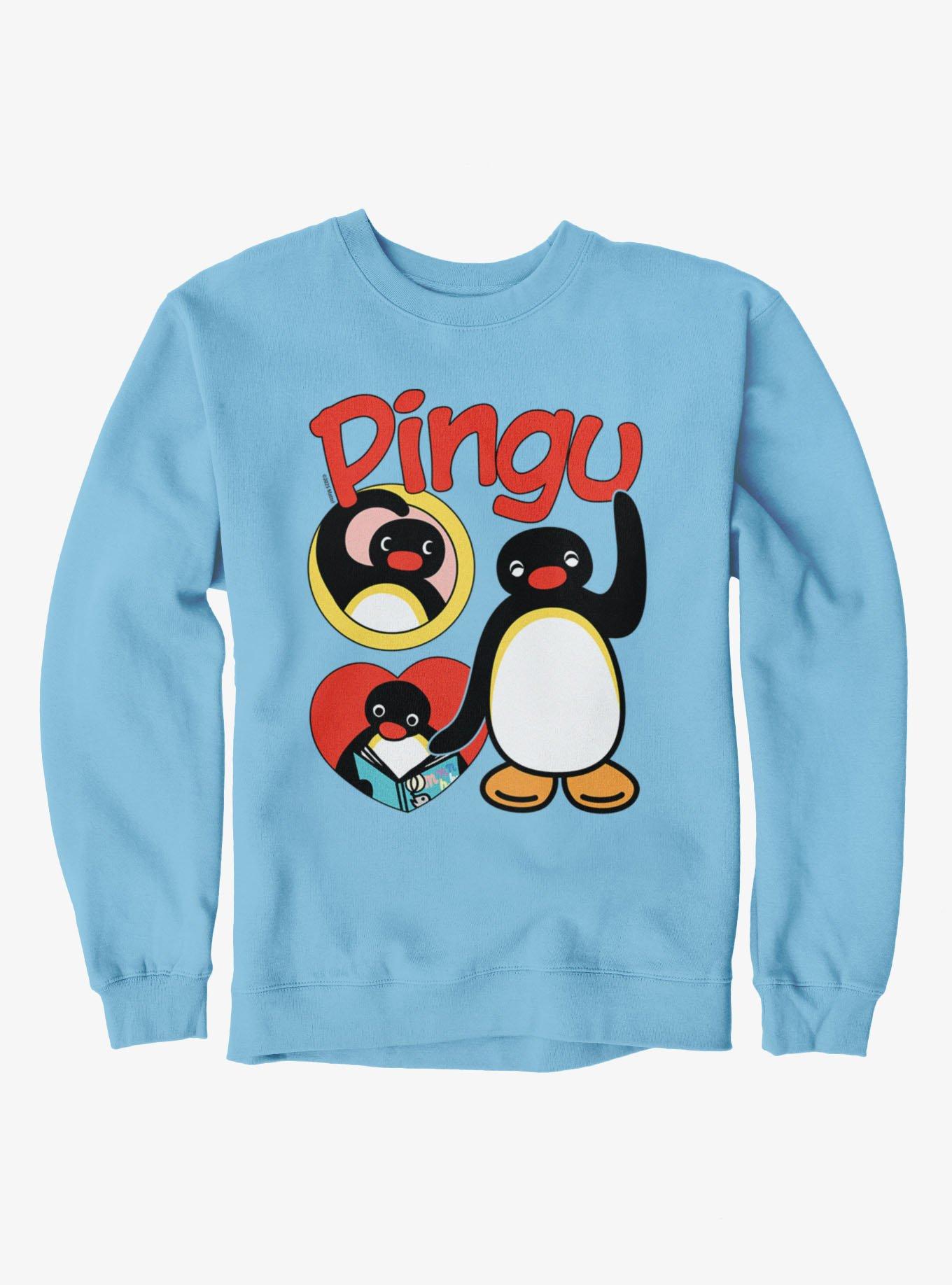 Pingu Heart Happy Sweatshirt, , hi-res