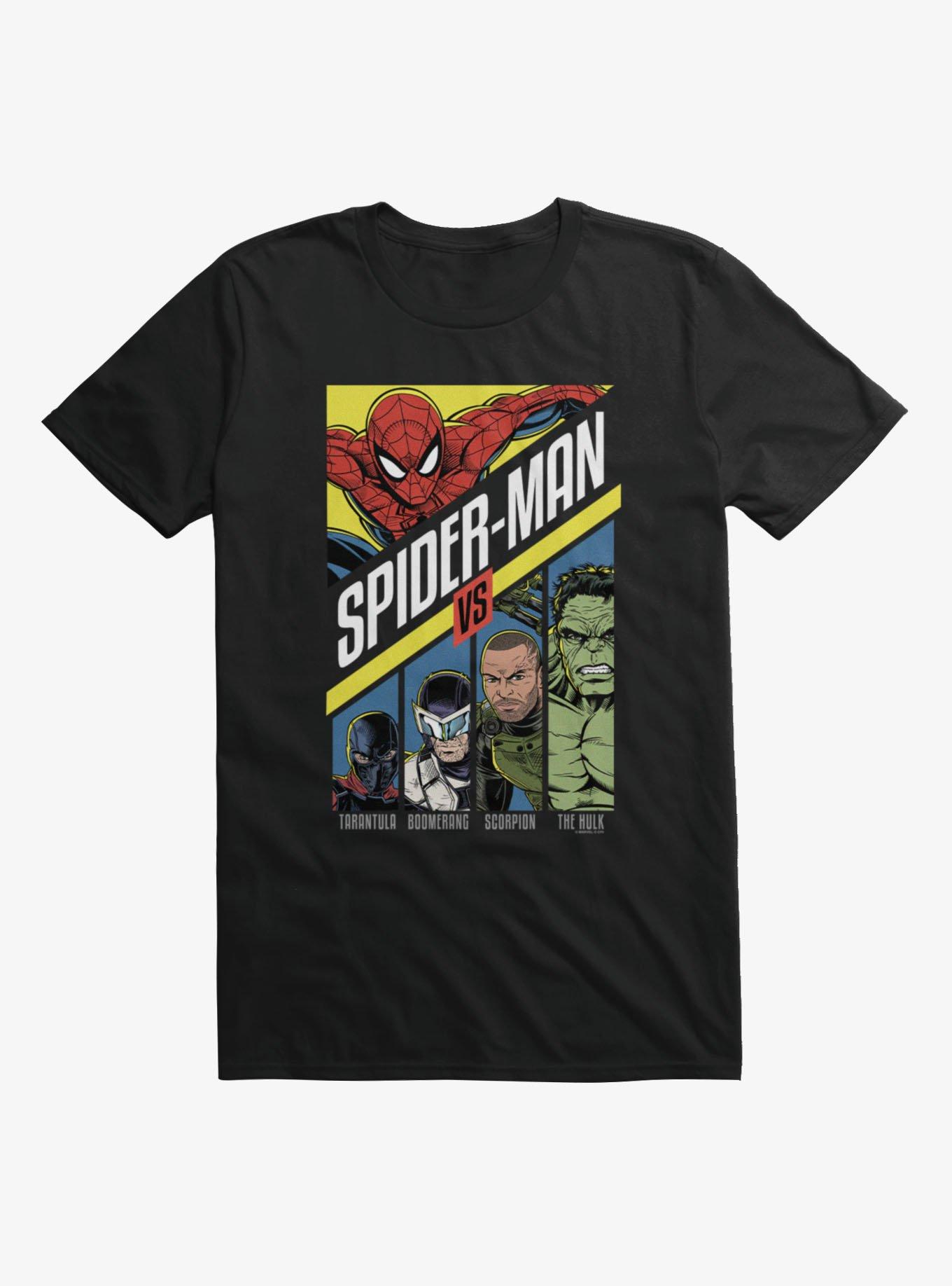 Marvel Spider-Man Brand New Day Vs. Hulk, Scorpion, Boomerang, Tarantula T-Shirt, , hi-res