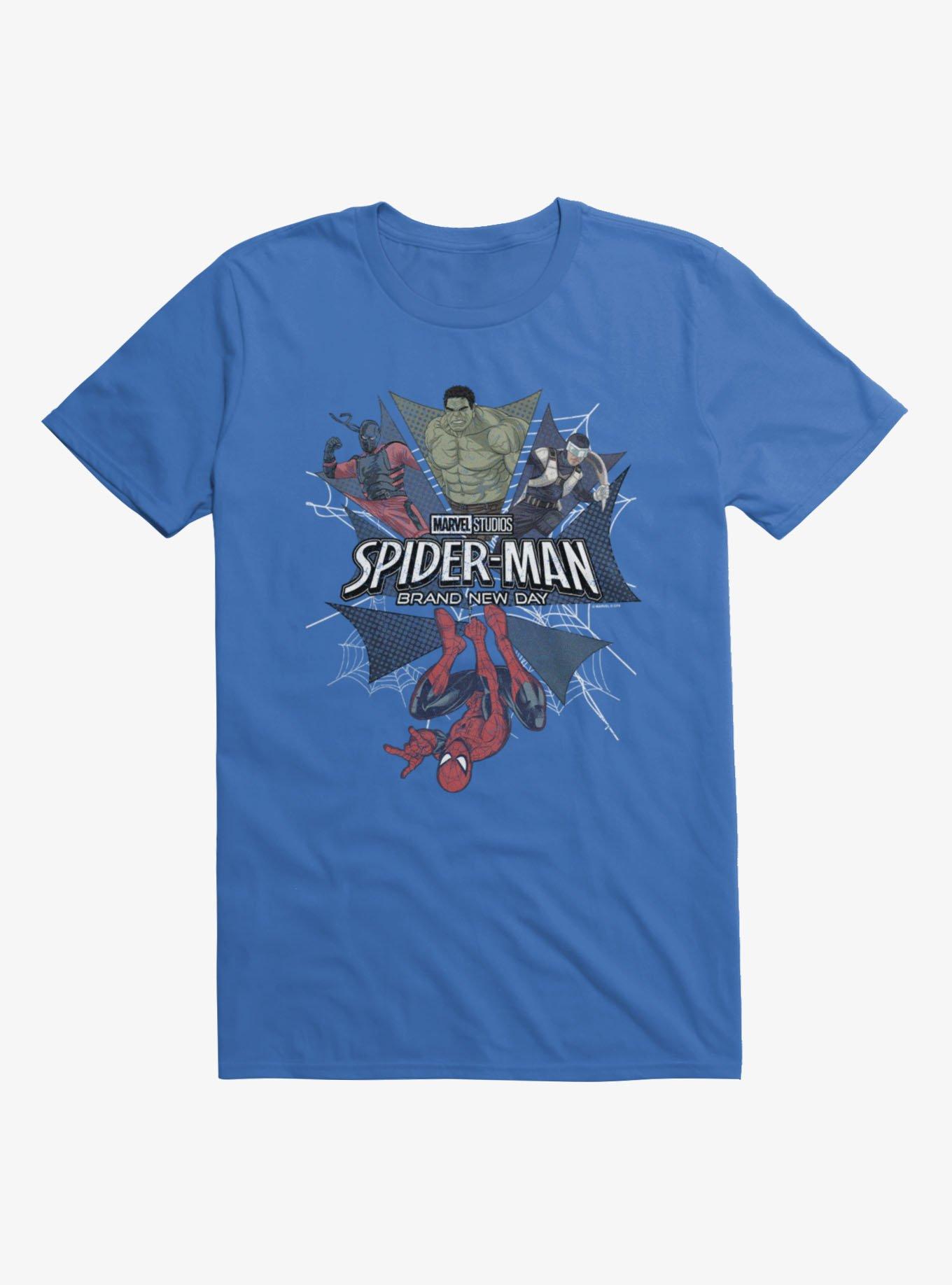 Marvel Spider-Man Brand New Day Web Of Enemies Tarantula Boomerang Hulk T-Shirt, , hi-res