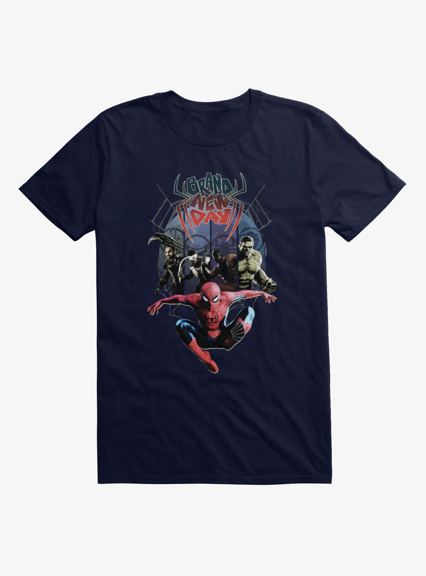 Marvel Spider-Man Brand New Day World Of Villains Hulk, Scorpion, Boomerang, Tarantula T-Shirt, , hi-res