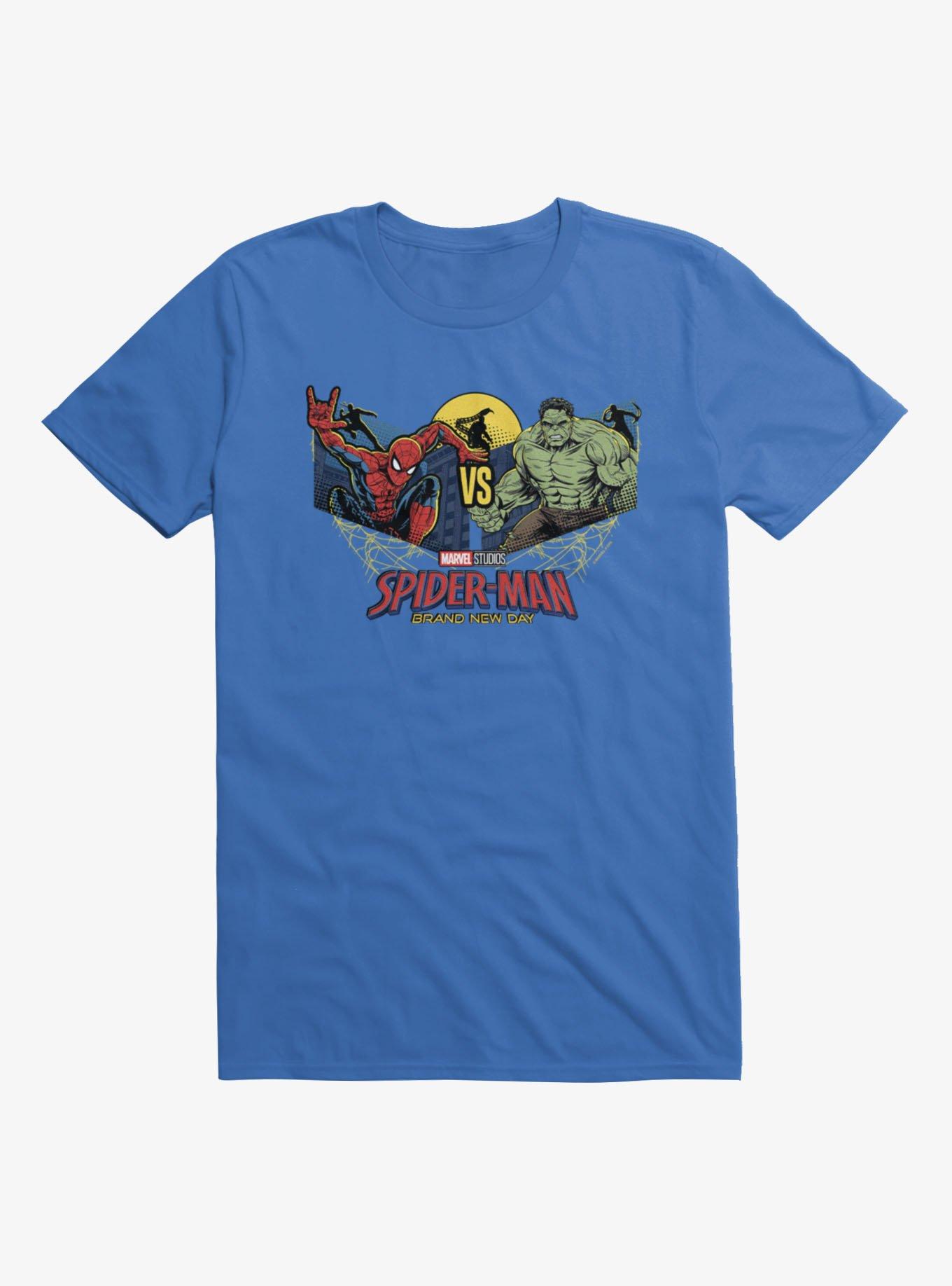 Marvel Spider-Man Brand New Day Vs. Hulk Moonlit Fight T-Shirt, , hi-res