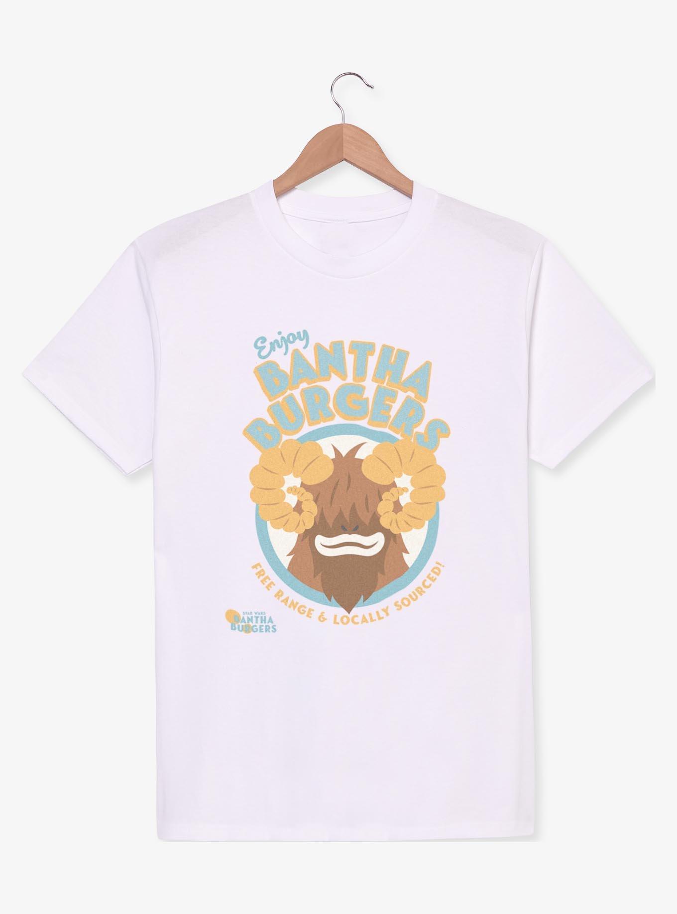 Star Wars Bantha Burgers Free Range And Locally Sourced T-Shirt, , hi-res