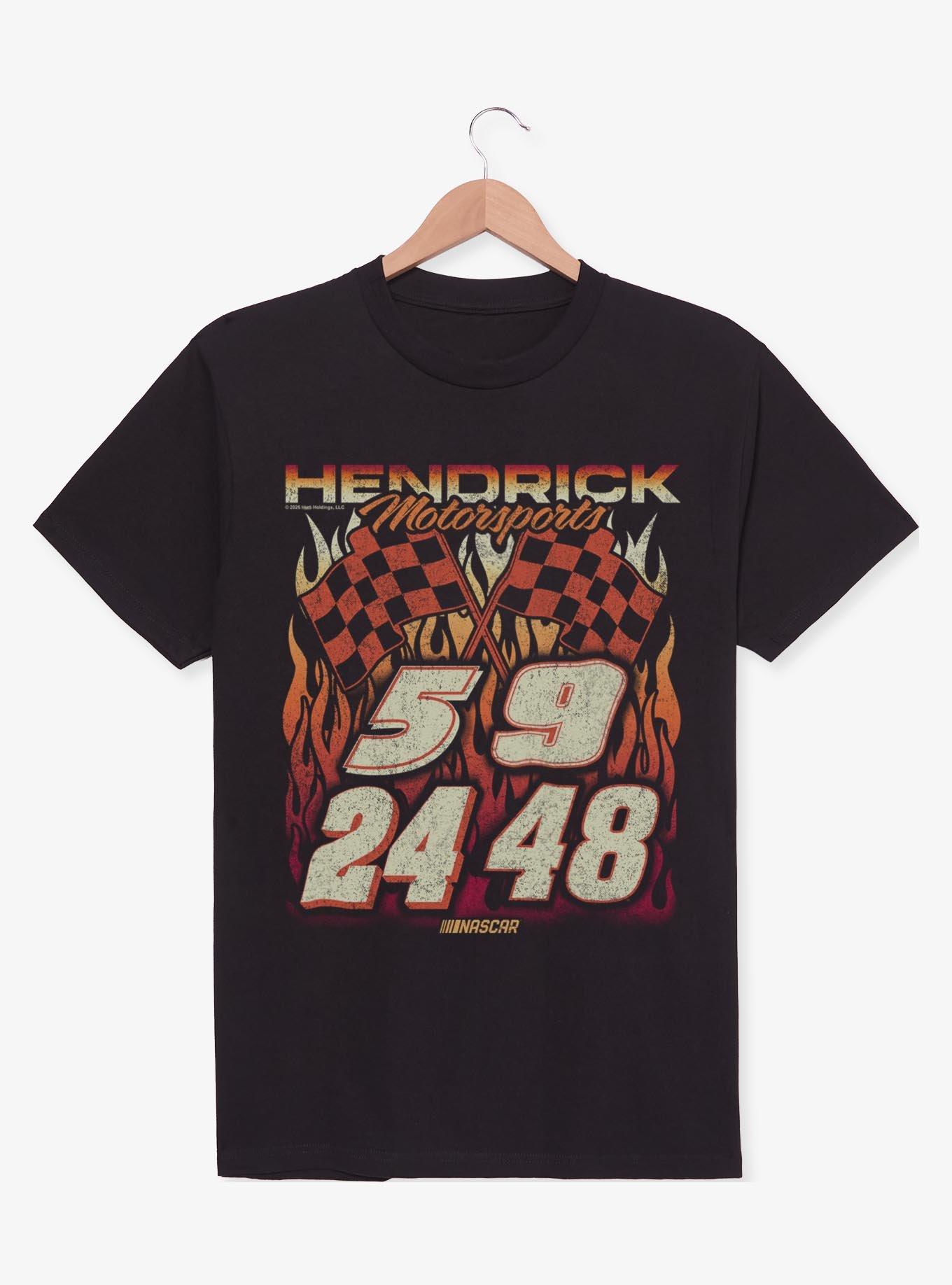 Hendrick Motorsports Burning Flames Numbers T-Shirt, , hi-res