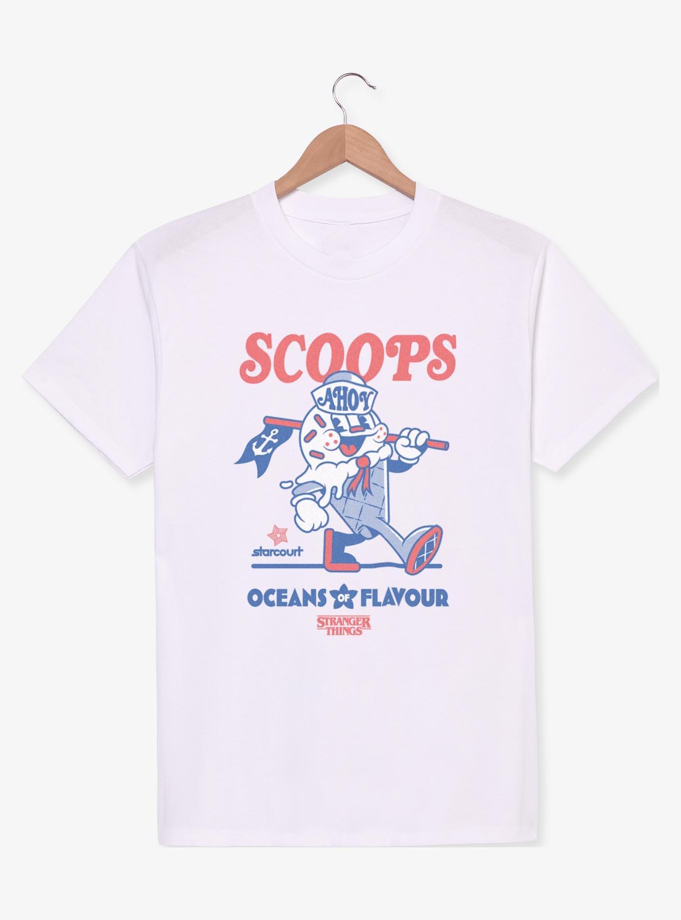 Stranger Things Scoops Ahoy Oceans Of Flavour T-Shirt, , hi-res